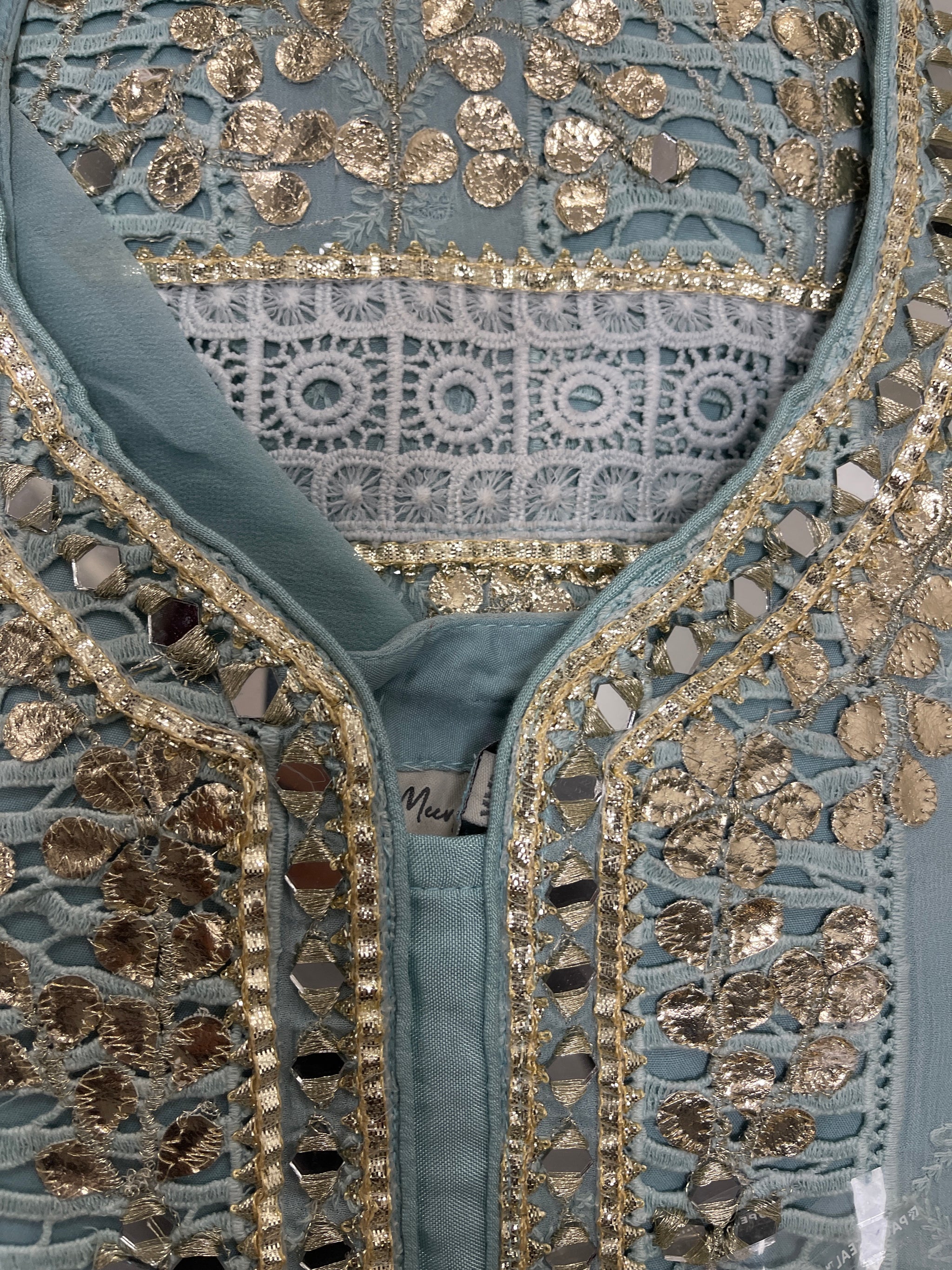 Chikankari Pant Suit