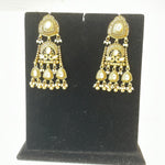 Temple Style Long Earrings