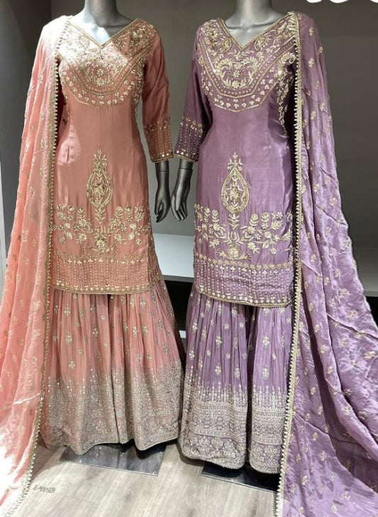 Radiant Gharara Suit