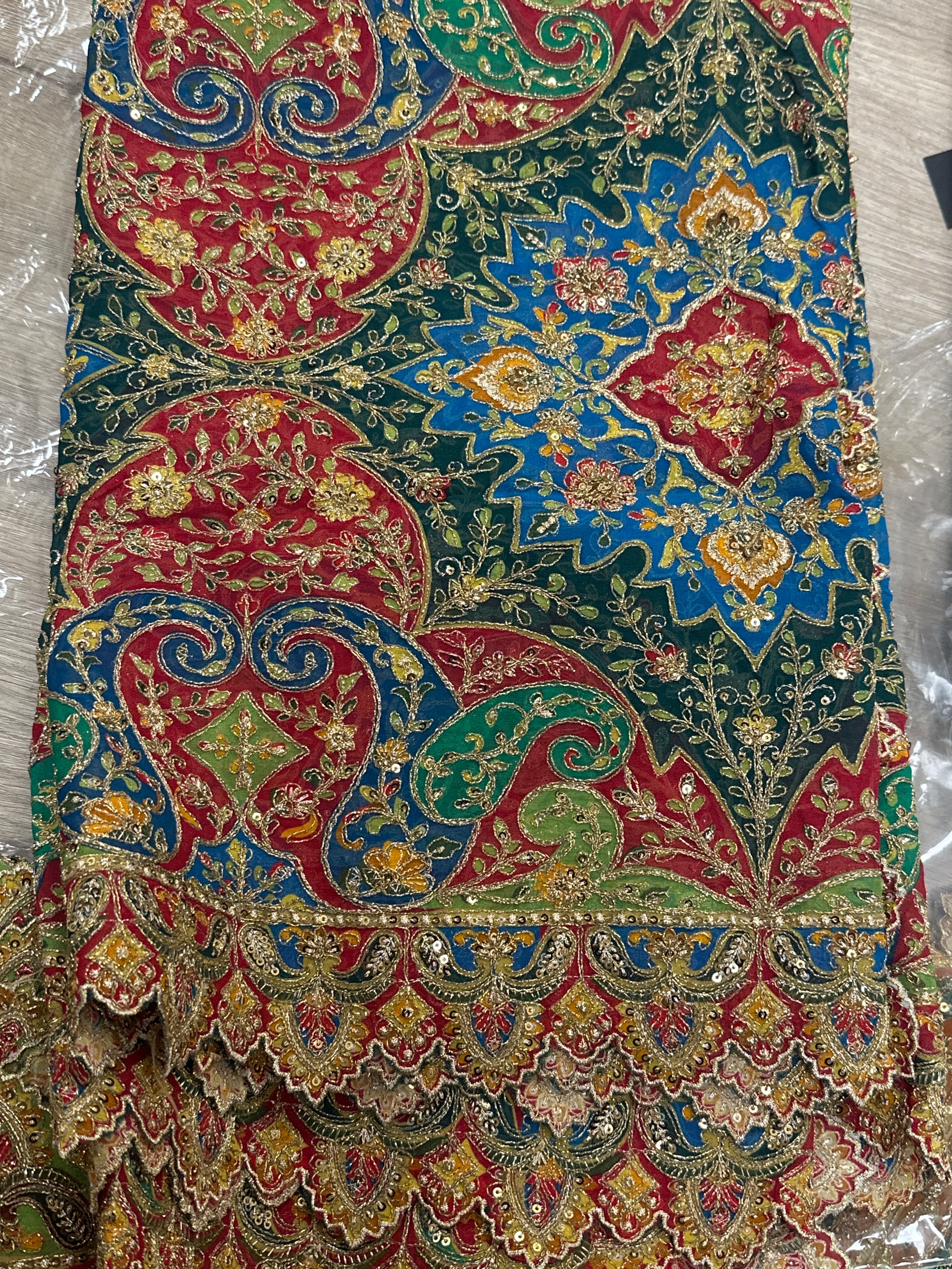 Beautiful Dupatta with Threadwork