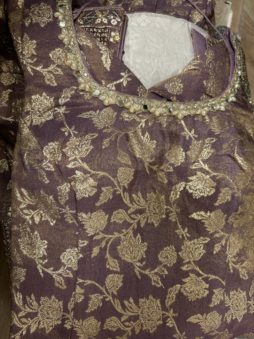 Dazzling Banarasi Gharara Suit