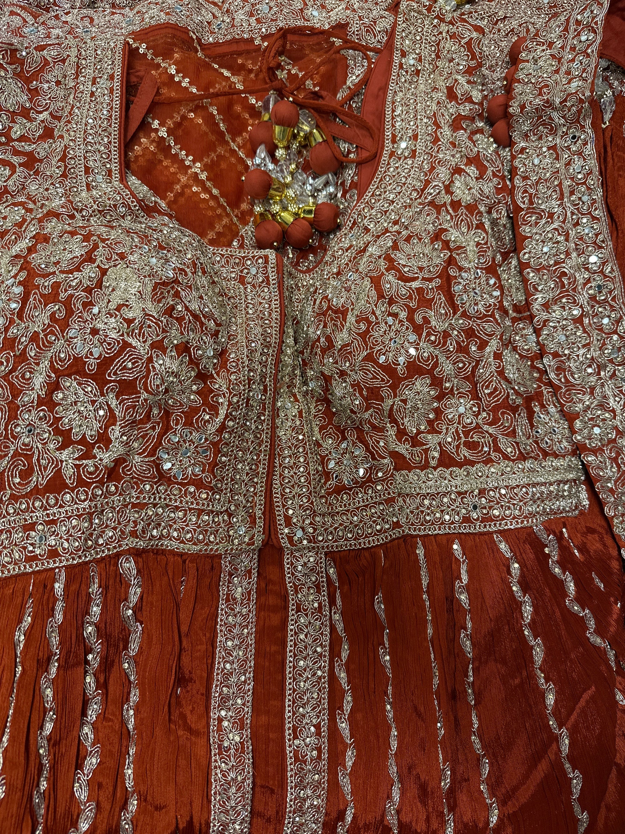 Beautifully Curated Top With Lehenga 2