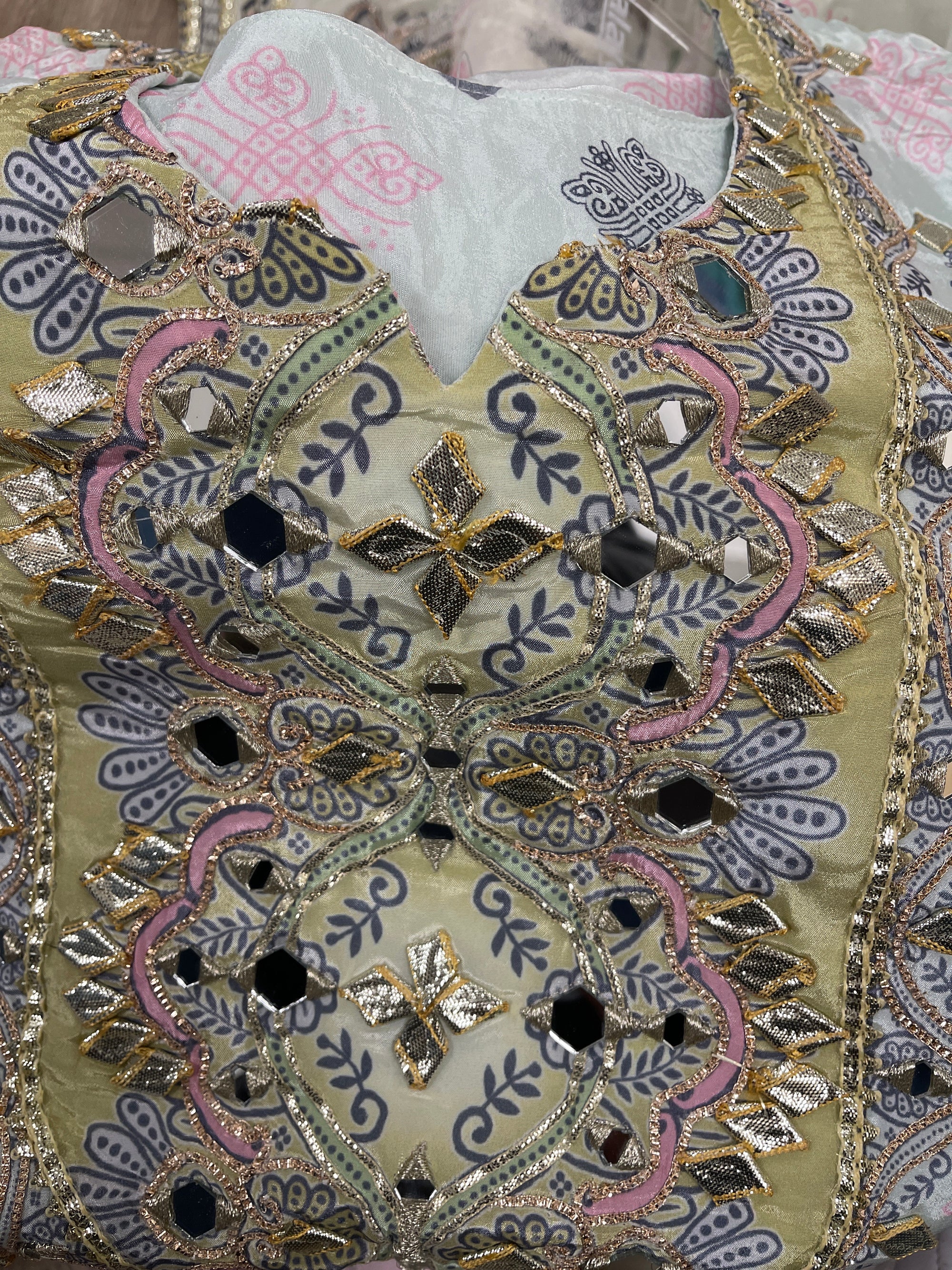 A Line Gharara Suit