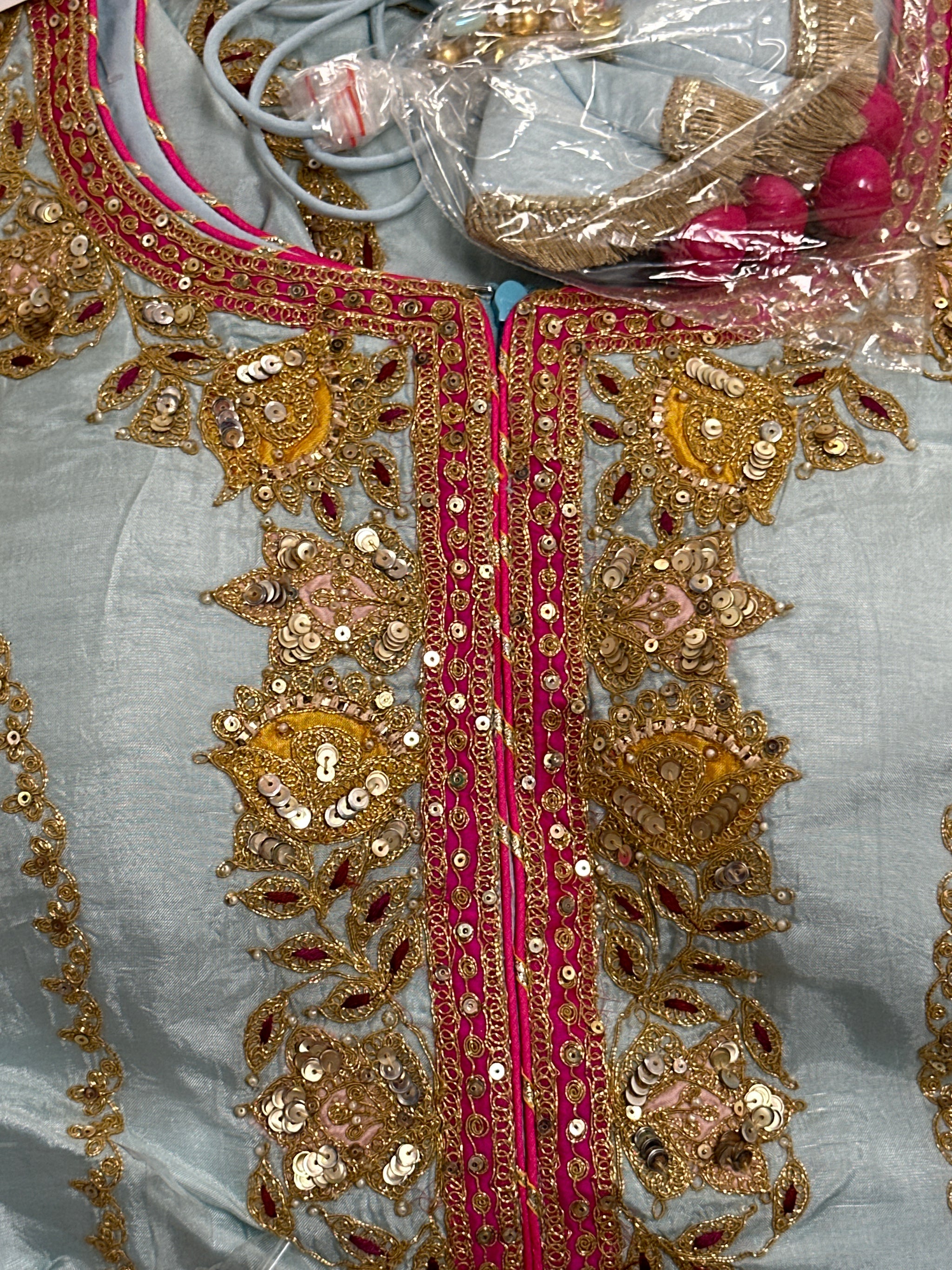 Detailed Embroidery Sharara Suit