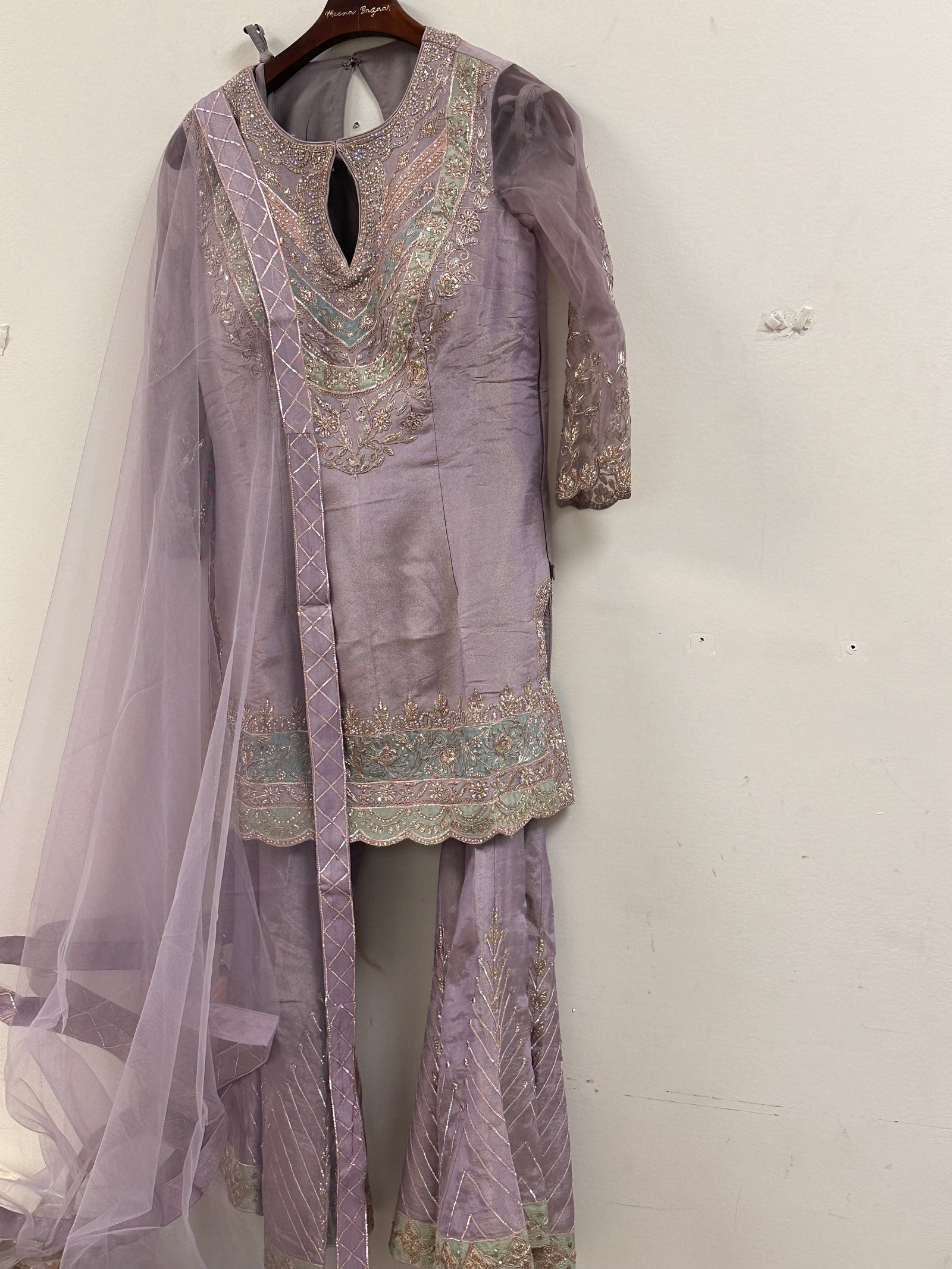 Shine So Bright Sharara Suit