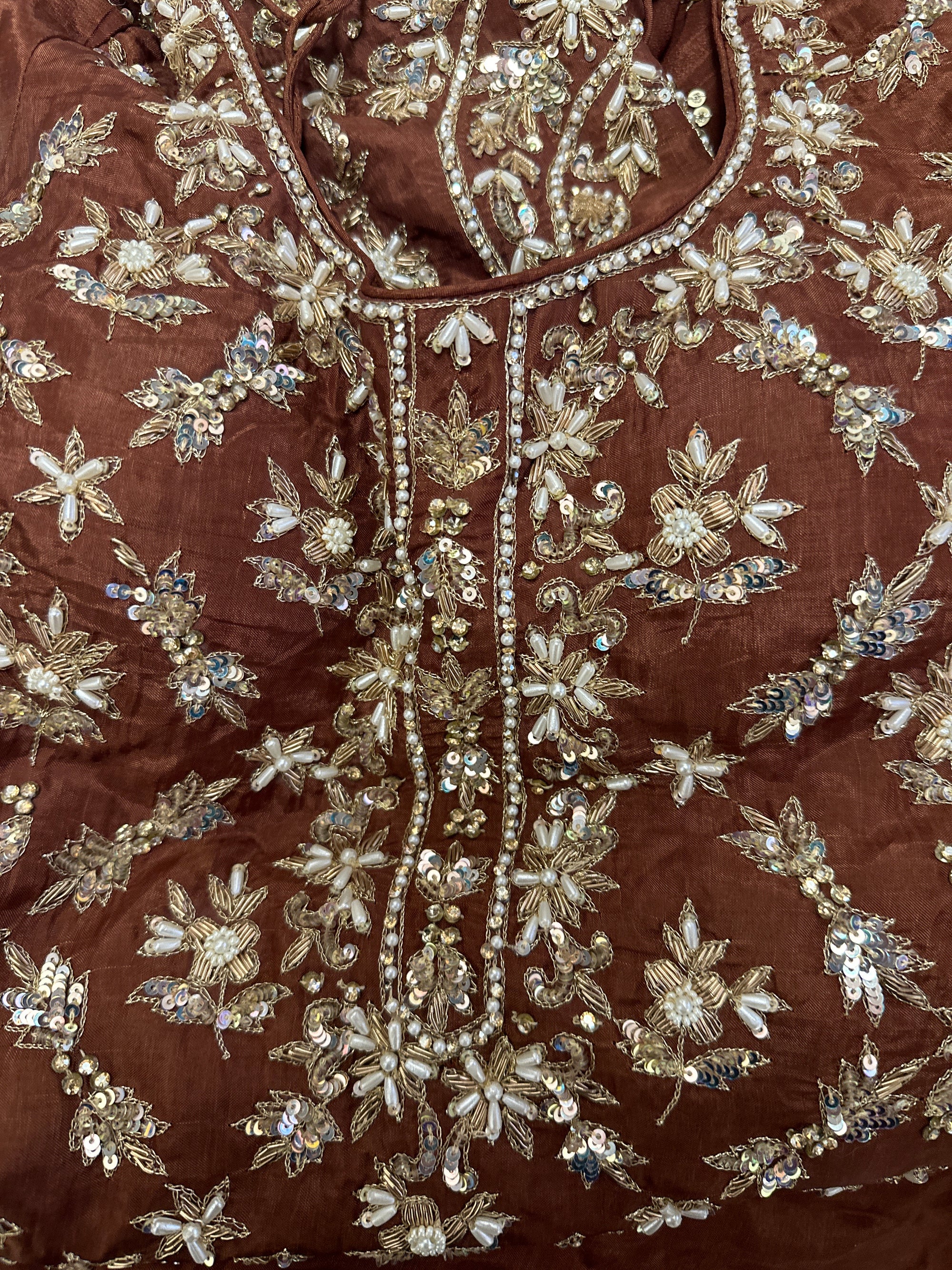 Embroidered Sharara Suit