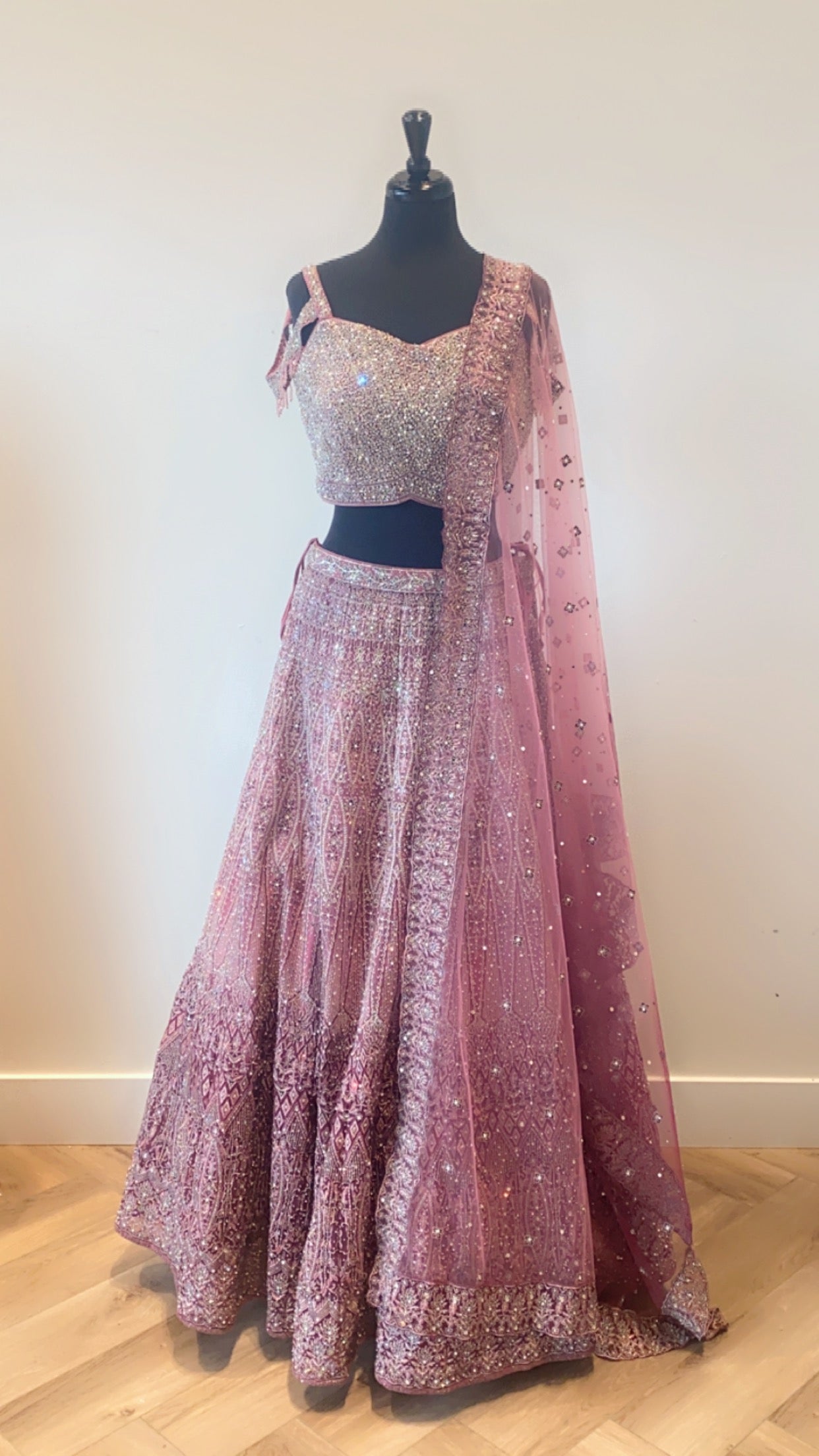 Pink Ombré Lehenga