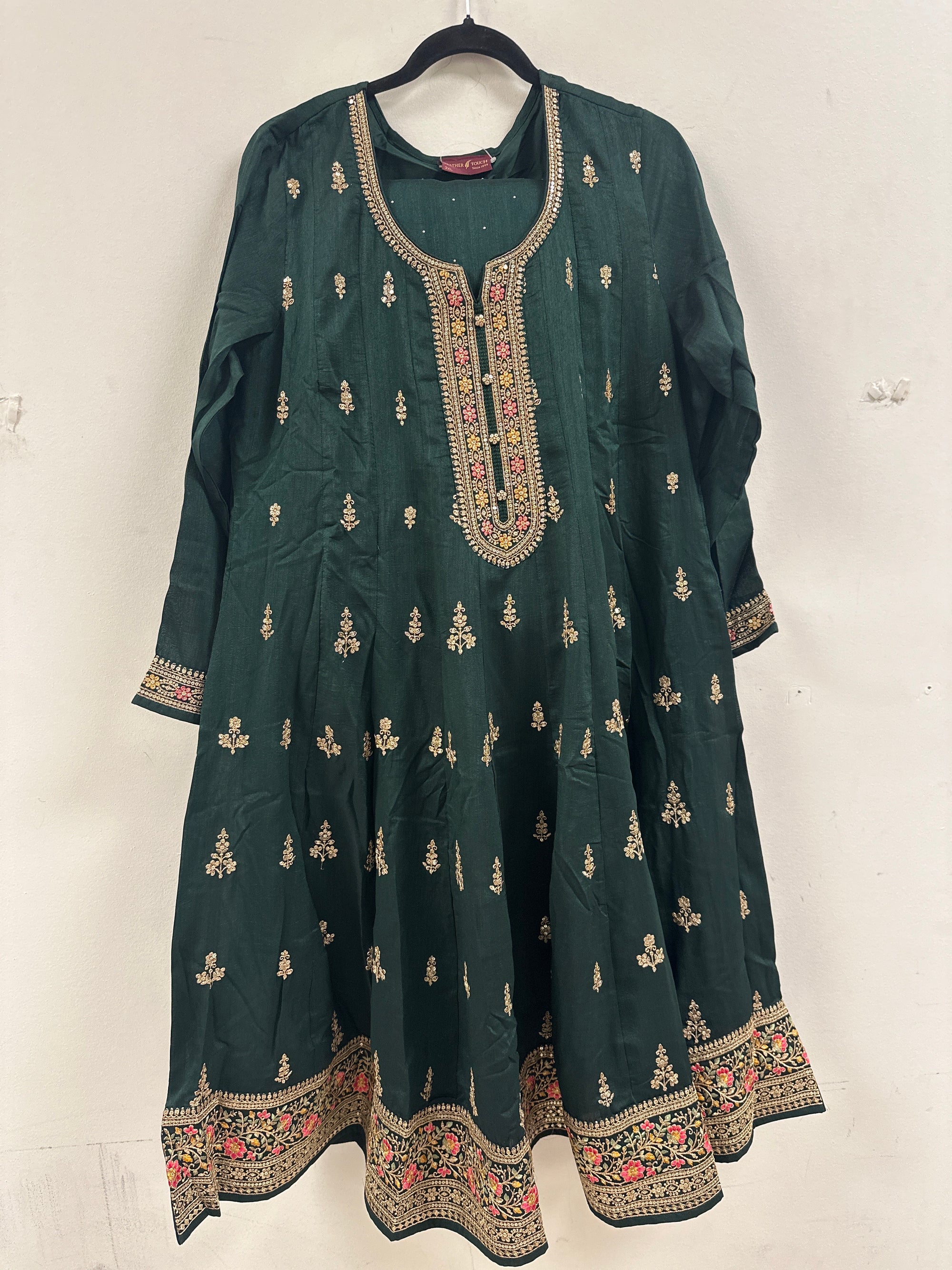 Embroidered Anarkali Suit