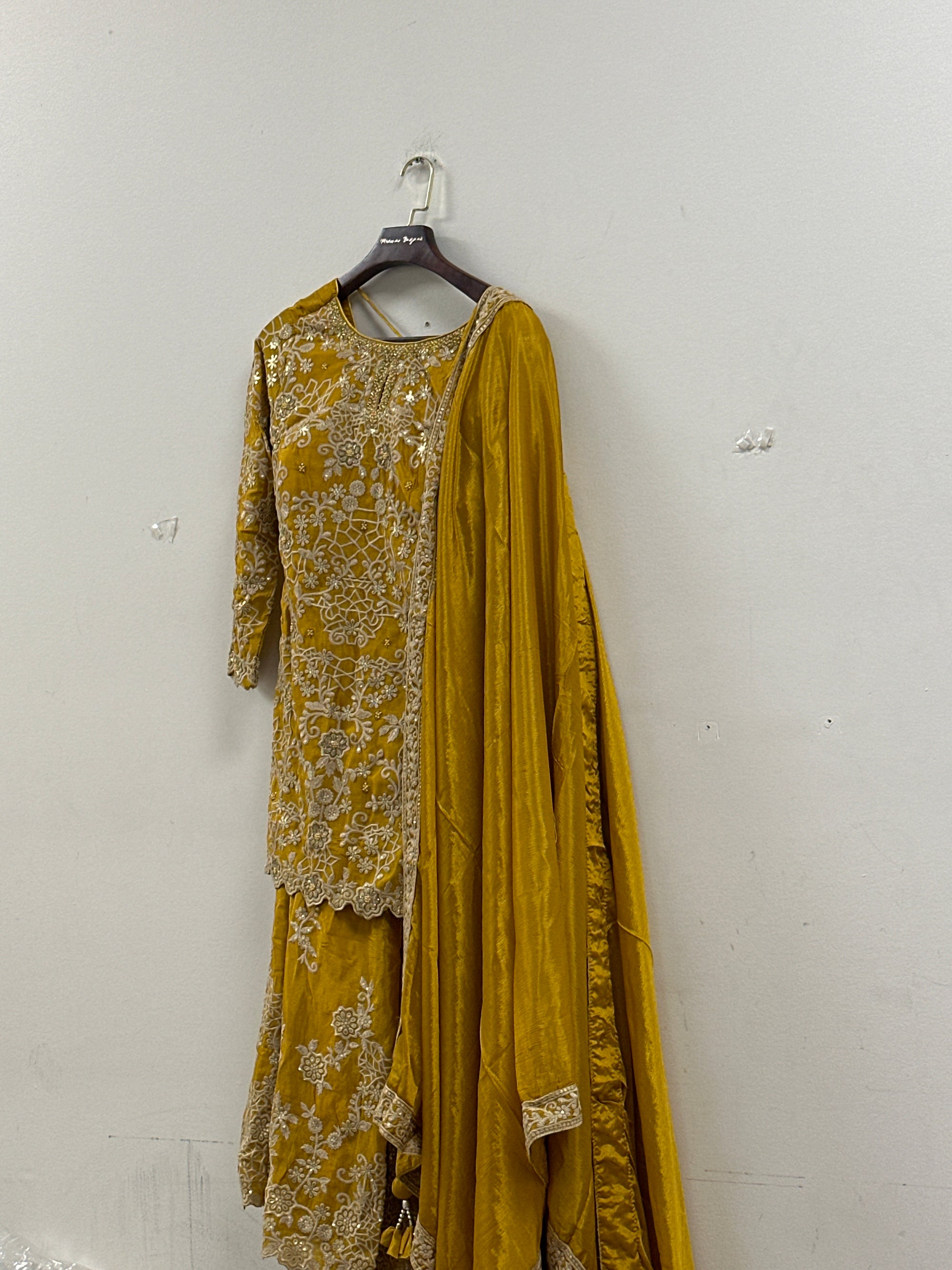 Thread Work Sharara Suit