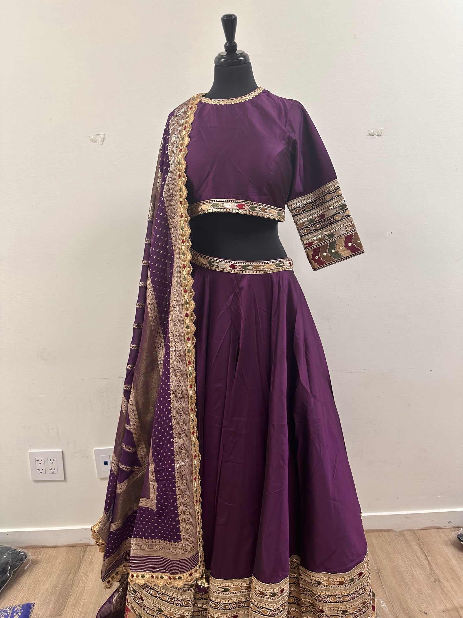 Stunning Silk Lehenga