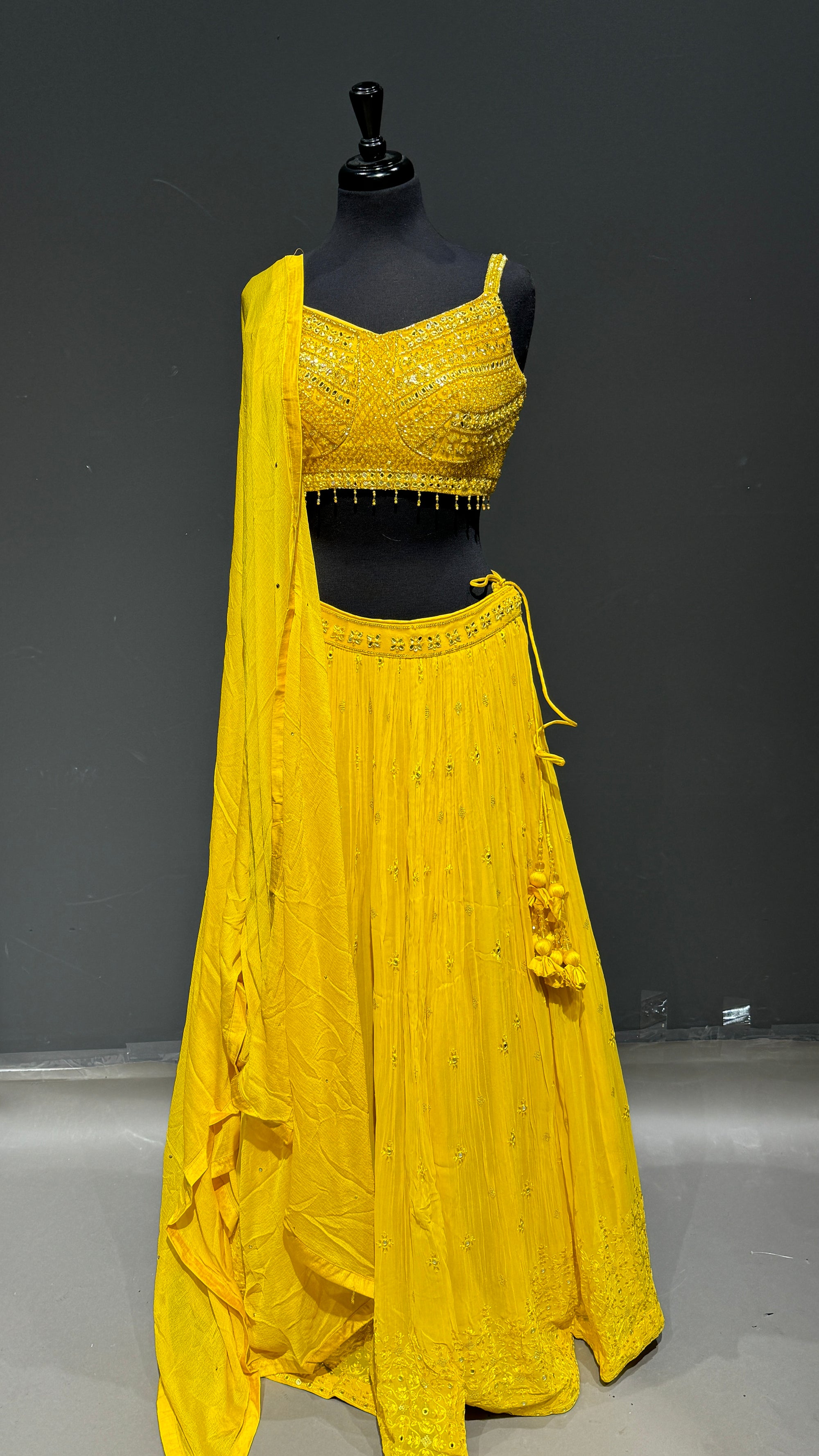 Lehenga with Choli Cut Blouse