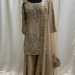 Stunning Sharara Suit with Mirror work