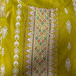 Cotton Anarkali Pants Suit