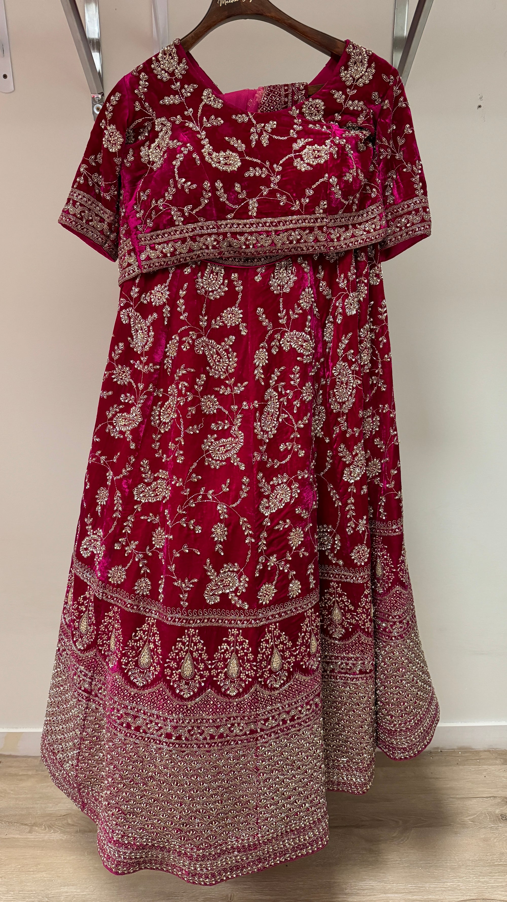 Traditional Red Bridal Lehenga