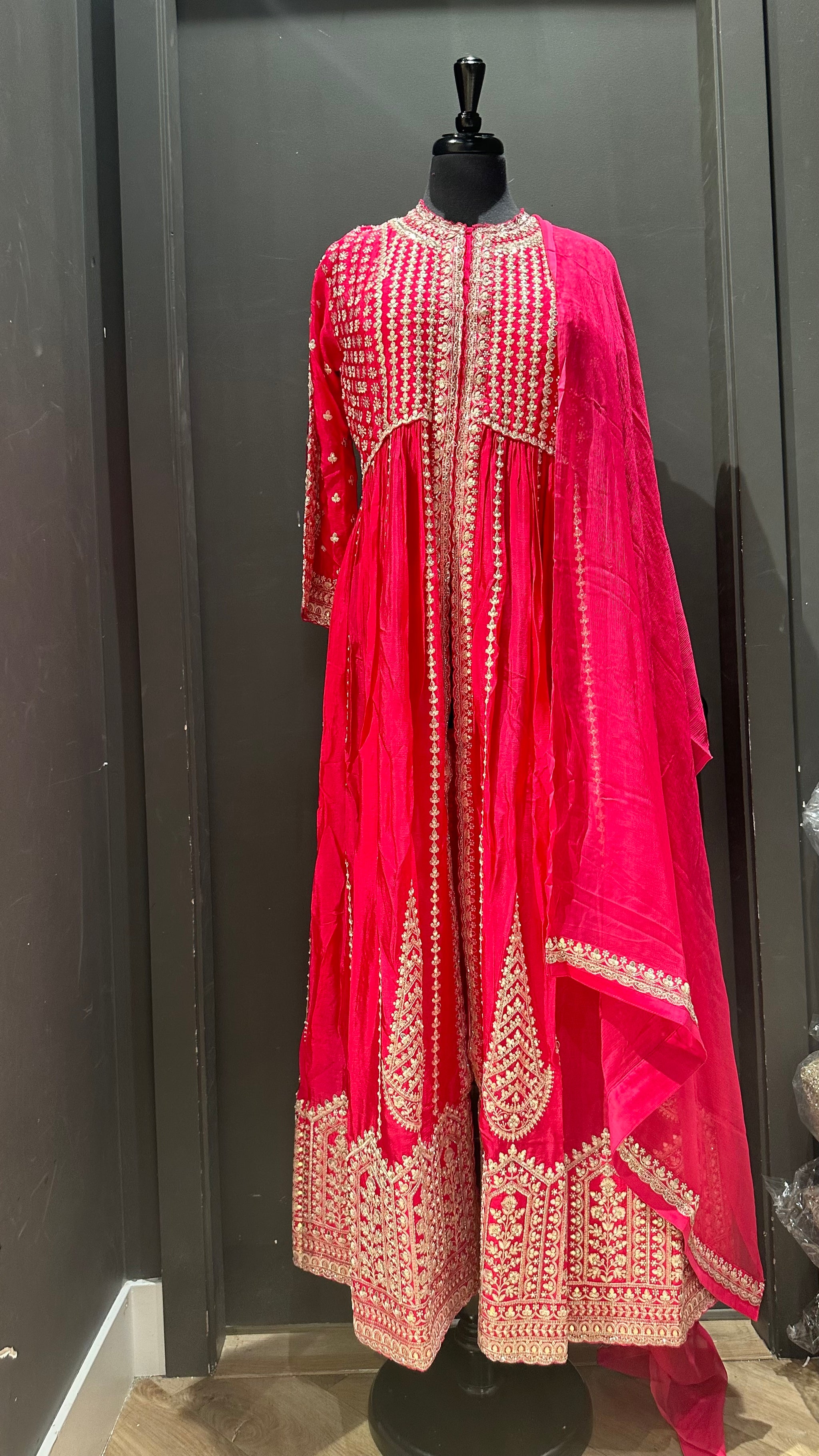 Charming Anarkali With Pants