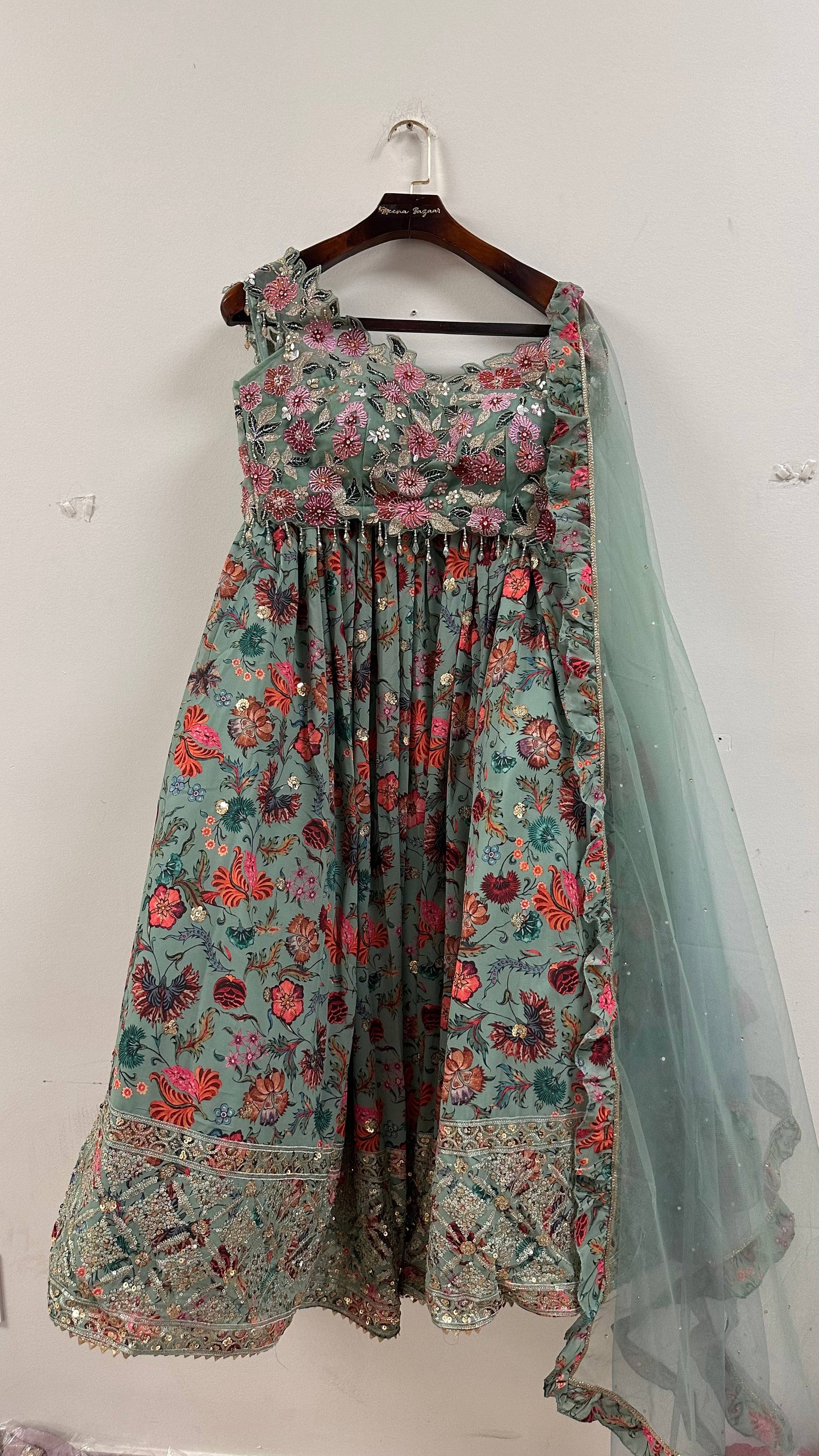 Printed Lehenga set