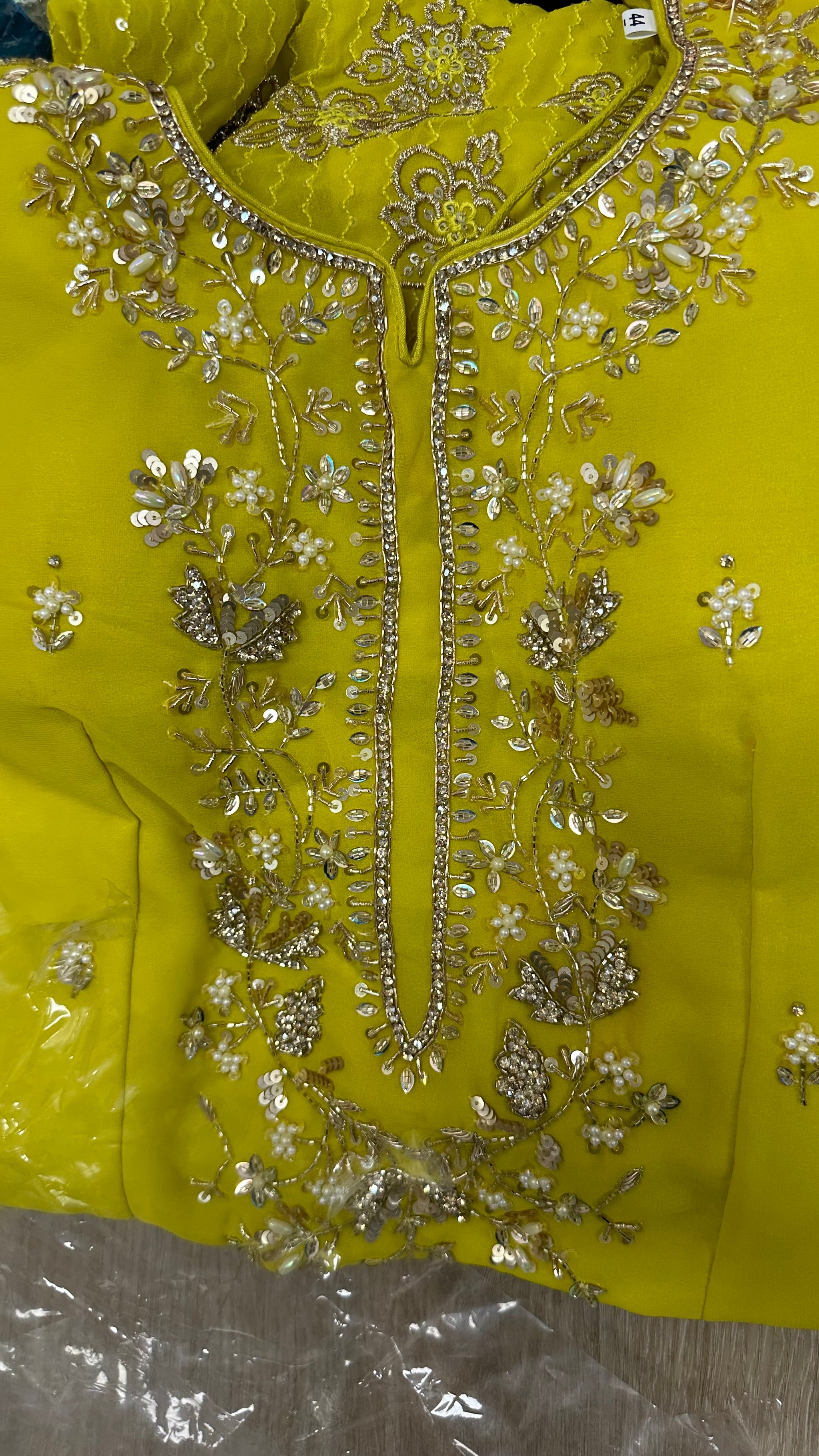 Embellished Gharara Suit