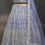 Mirror Embellished Lehenga Set