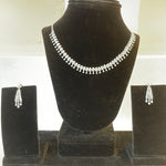 Sleek Look American Diamond Necklace Set