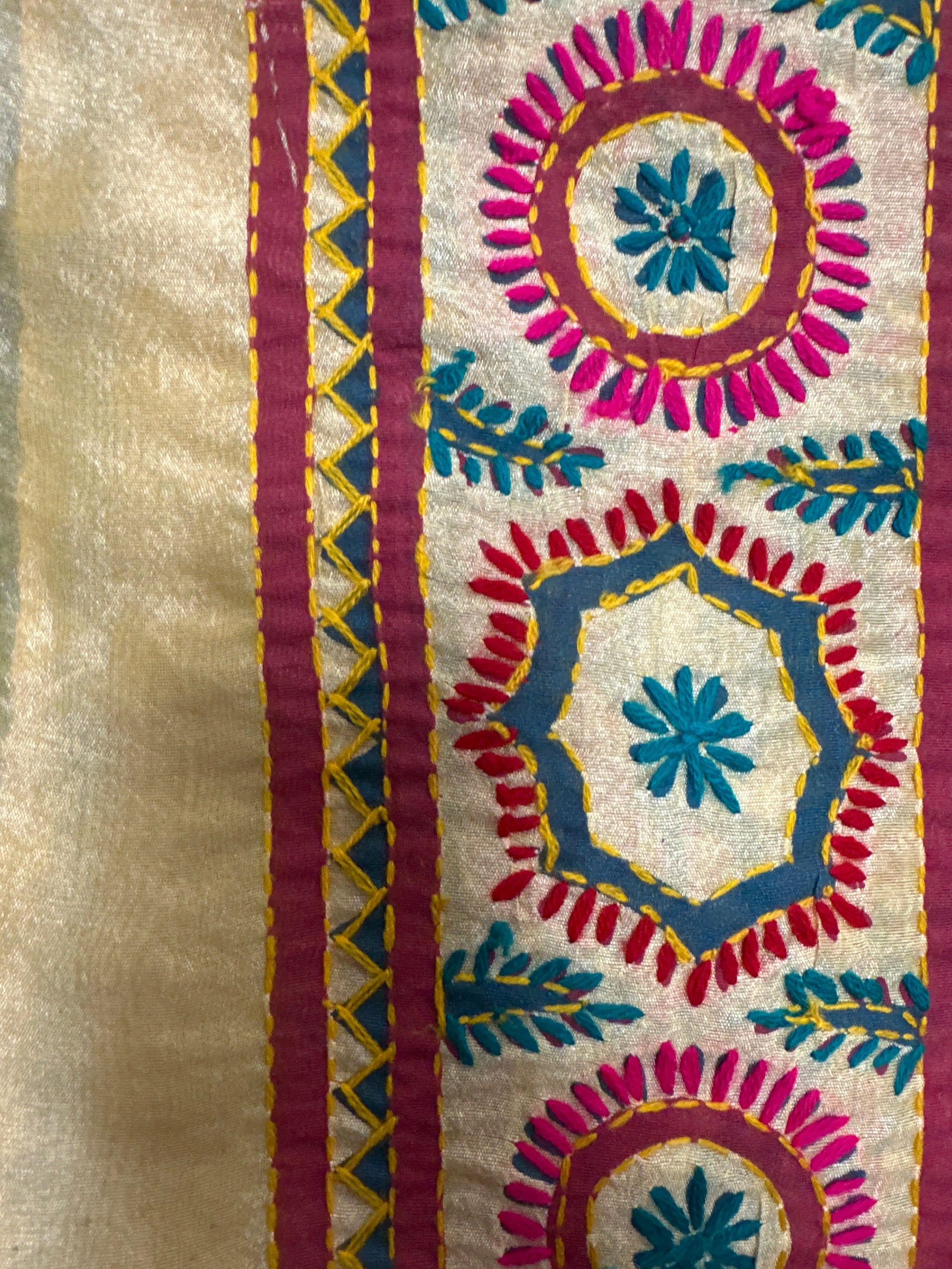 Beautiful Threadwork Dupatta