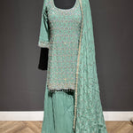 Mirror Work Sharara Suit