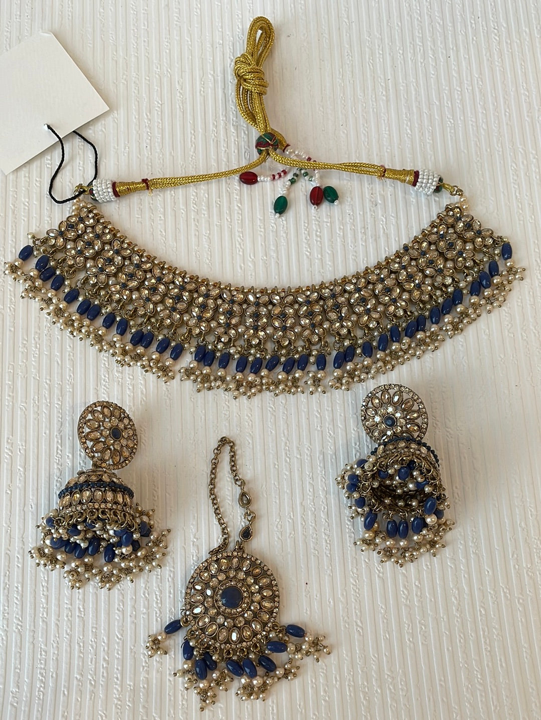 Pearl And Kundan Choker Set