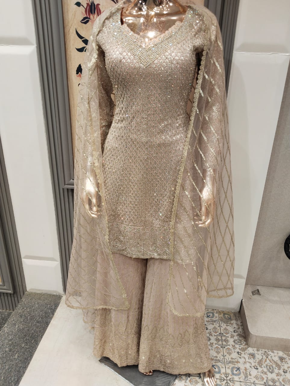 Dazzling Sharara Suit