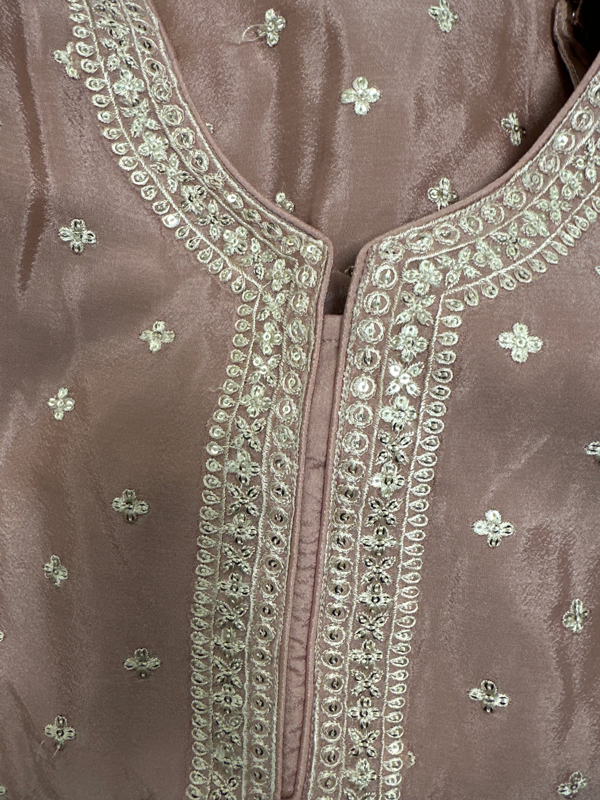 Thread embroidery Gharara Suit