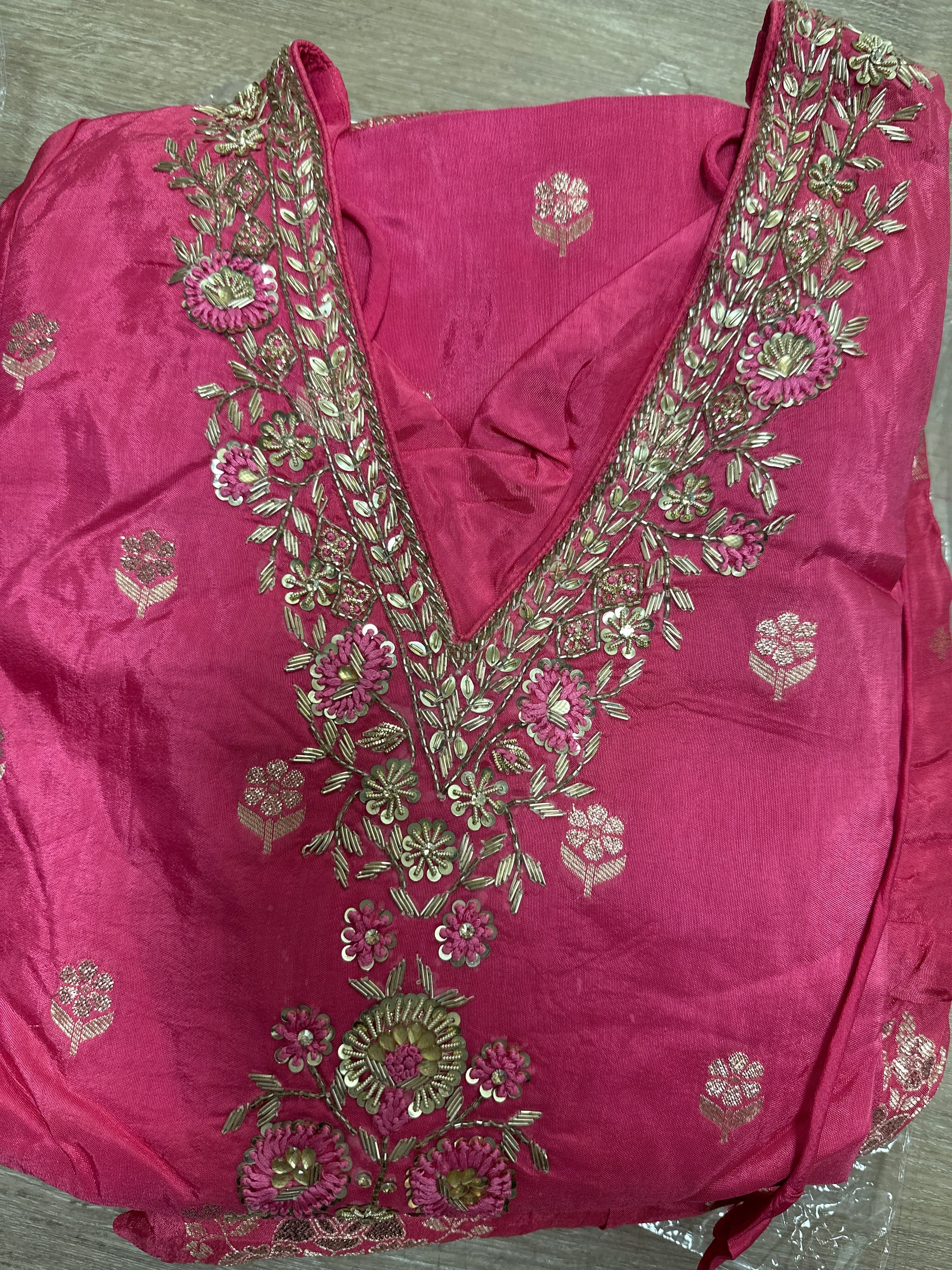 Banarasi Lehenga with Long Shirt