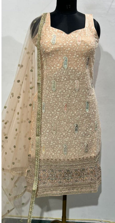 Chikankari Pajami Suit