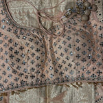 Mirror Work Blouse with Banarsi Lehenga