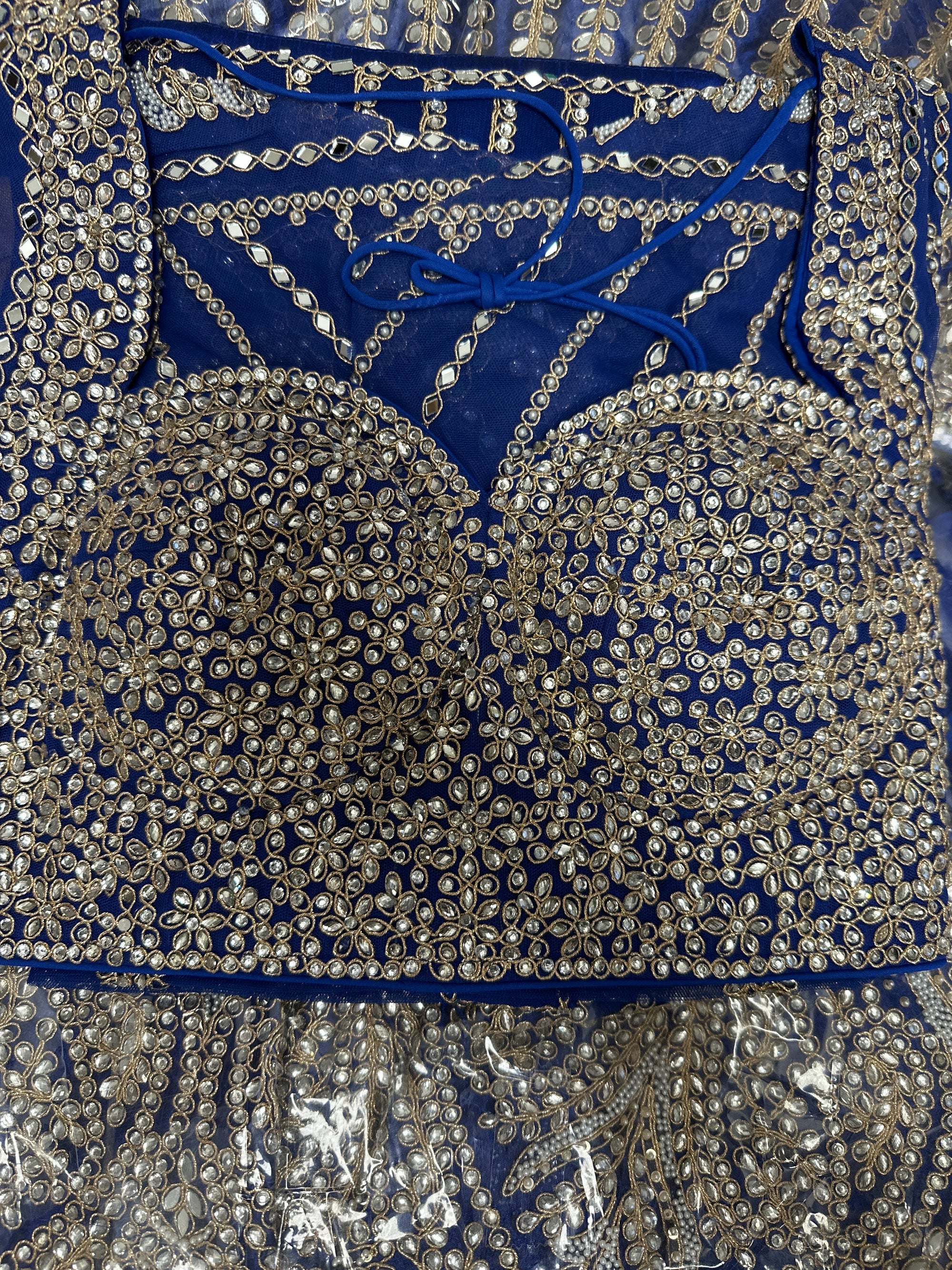 Mirror Panel Work Lehenga