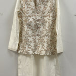 Beautiful Embroidered Vest with Kurta Pajama