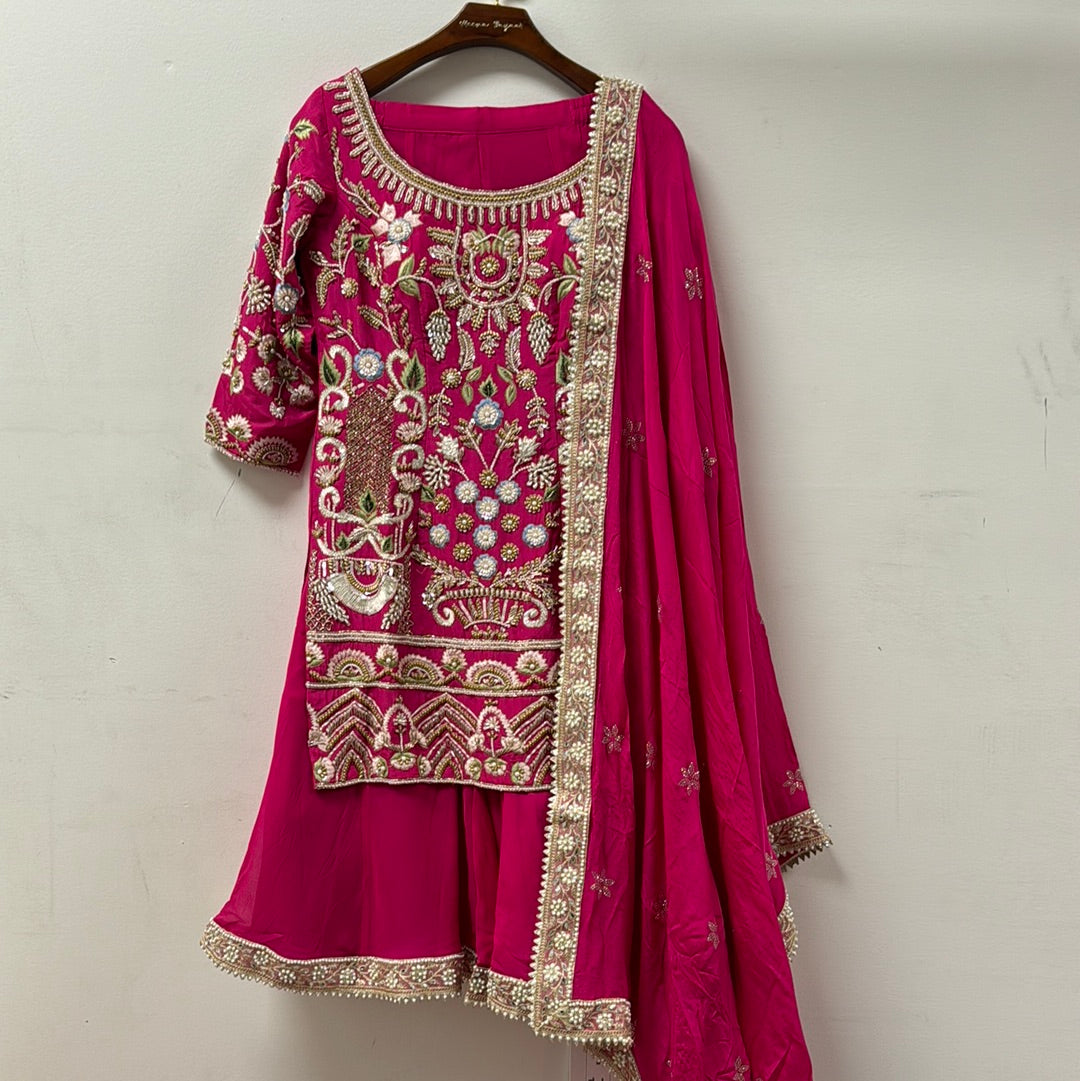 Pleasing Sharara Suit