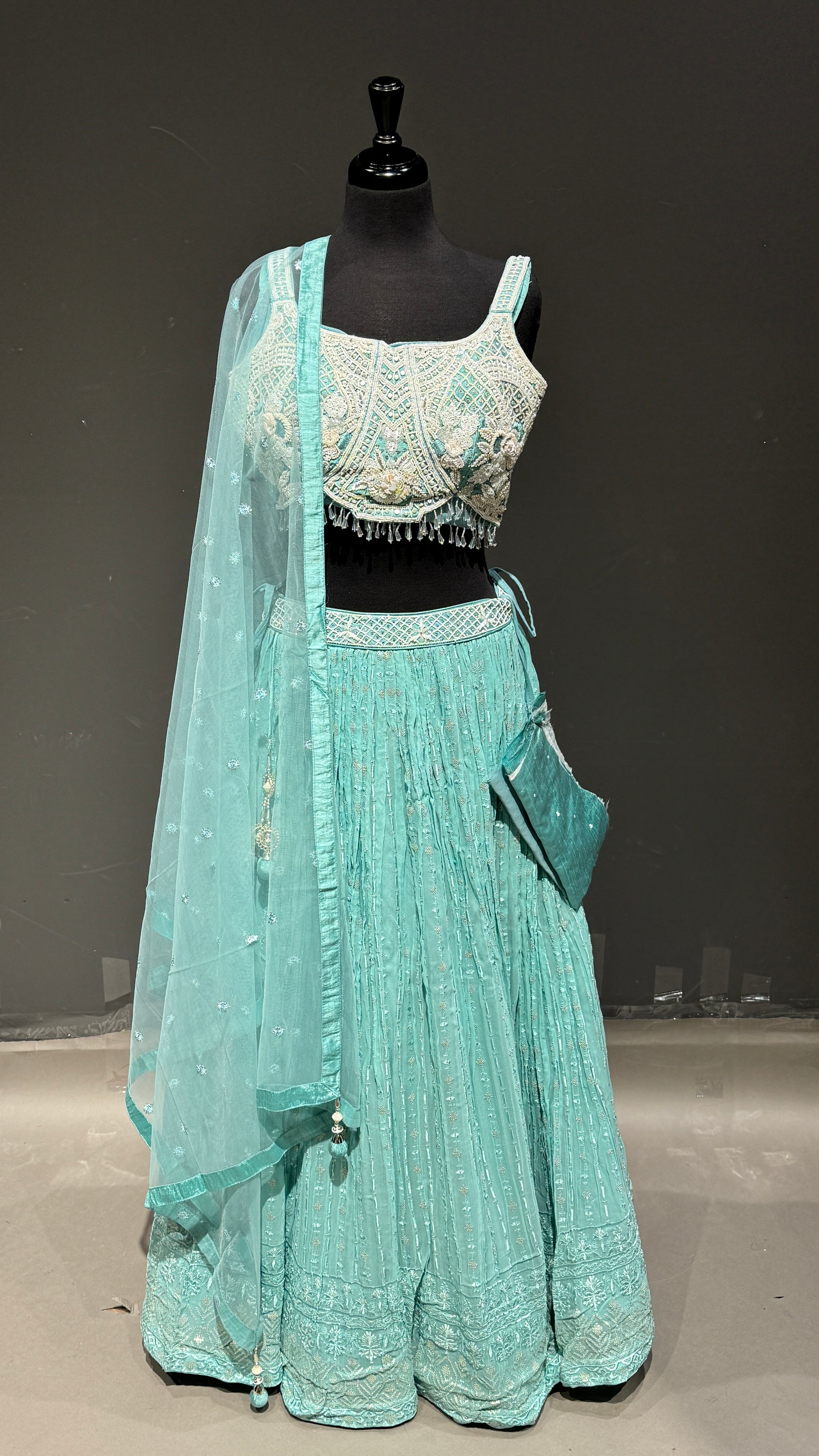 Suave Lehenga with Blouse Embroidery