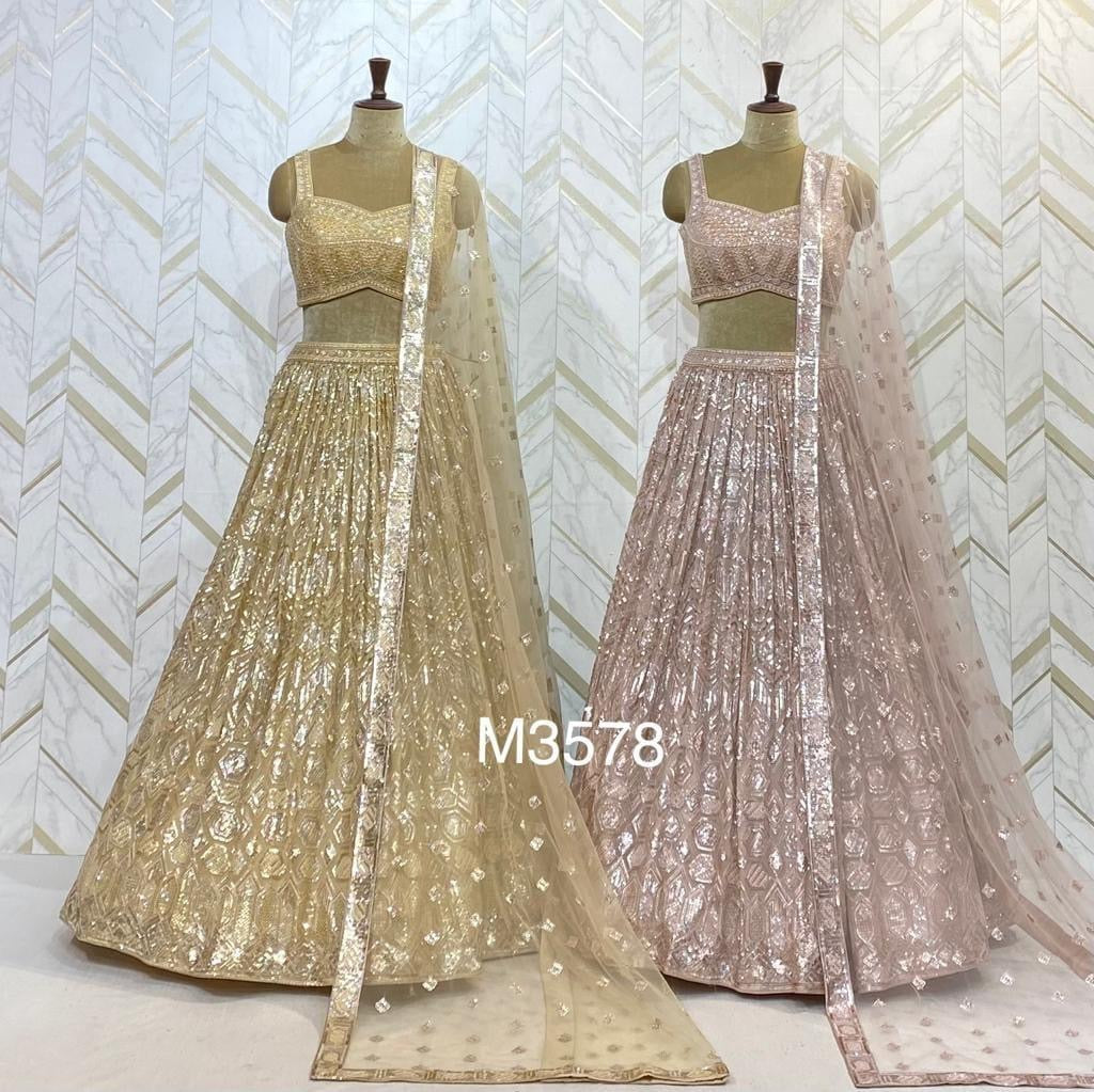 All Over Sequin Lehenga