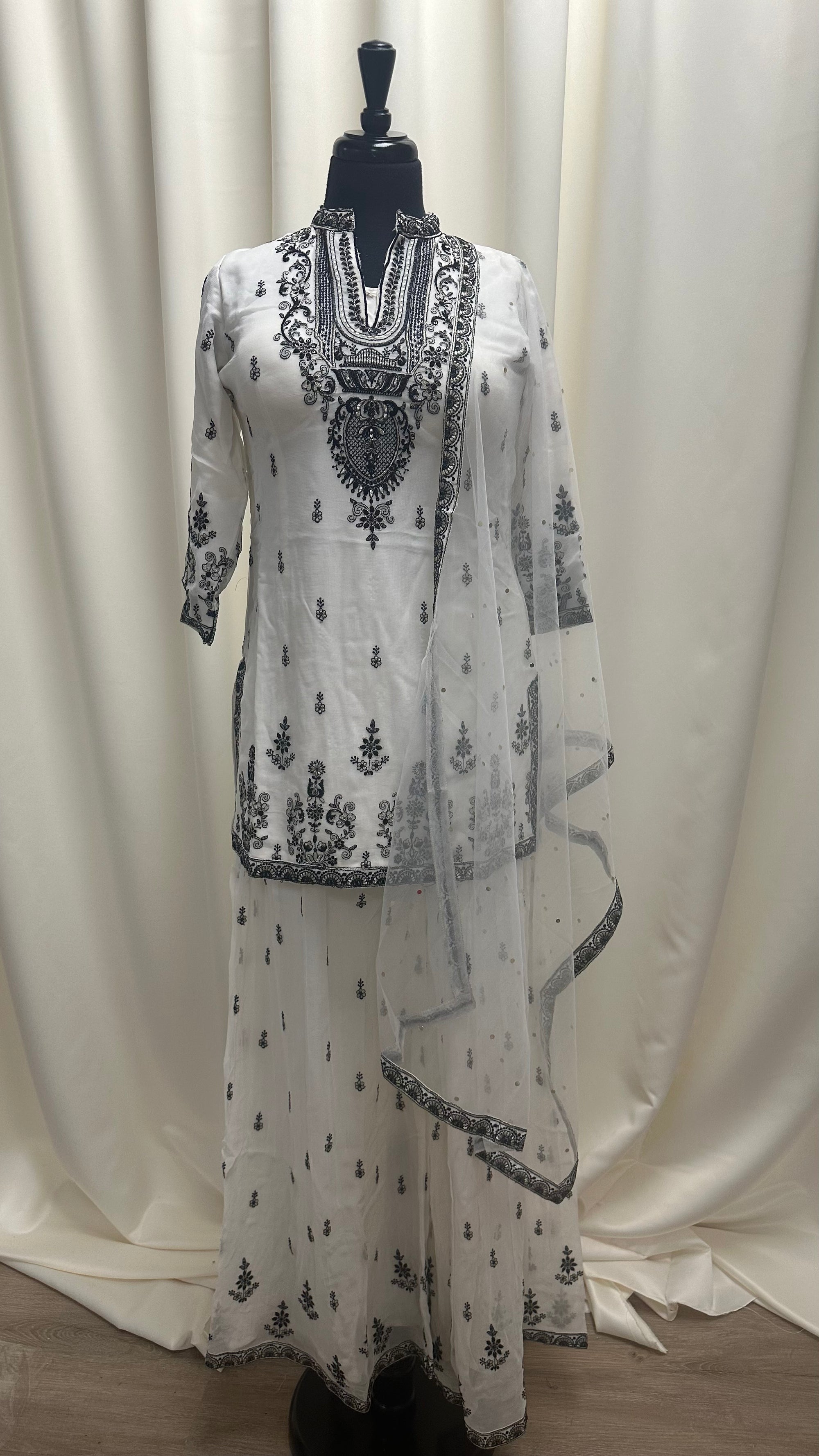 Thread Work Elegant Sharara Suit