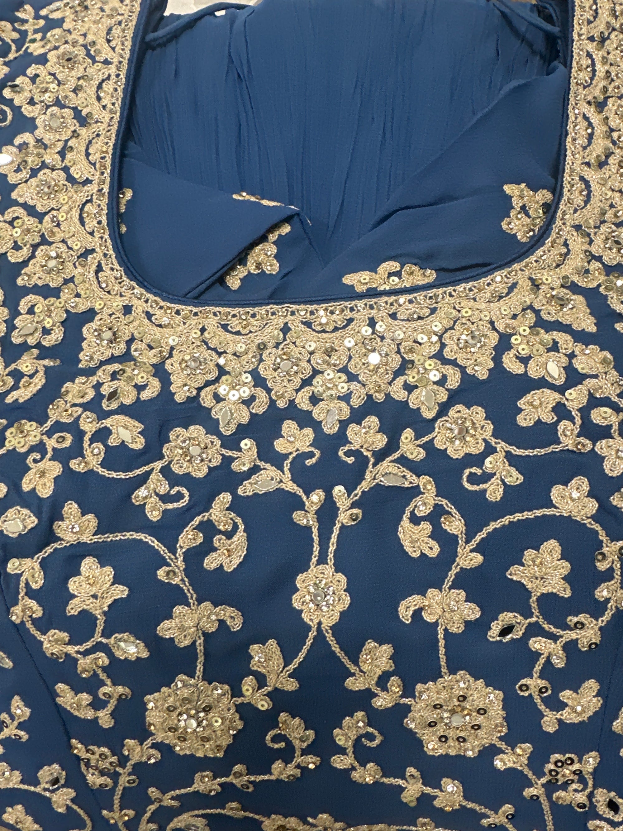 Heavy Embroidered Sharara Suit