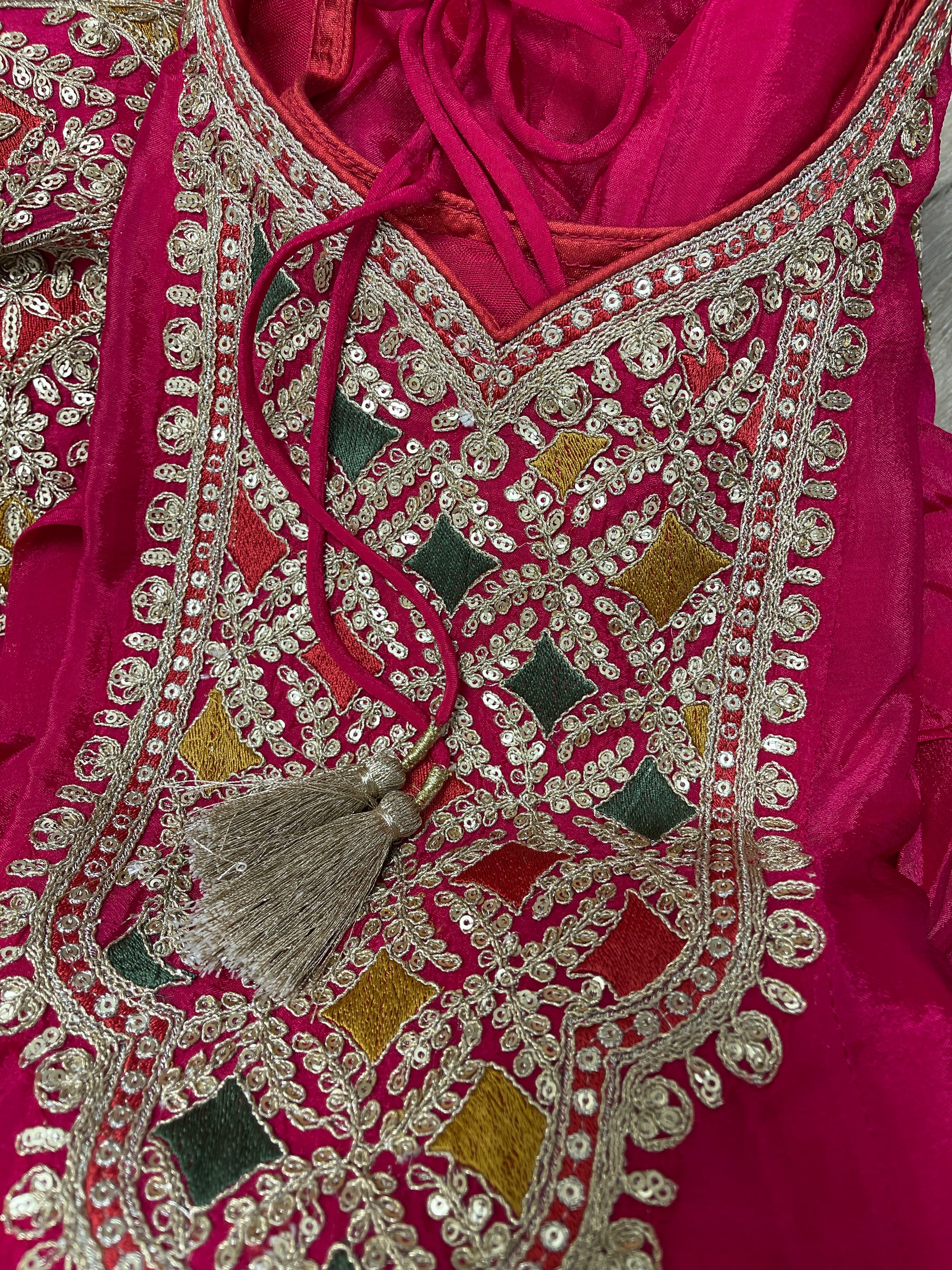 Anarkali with Dhotti