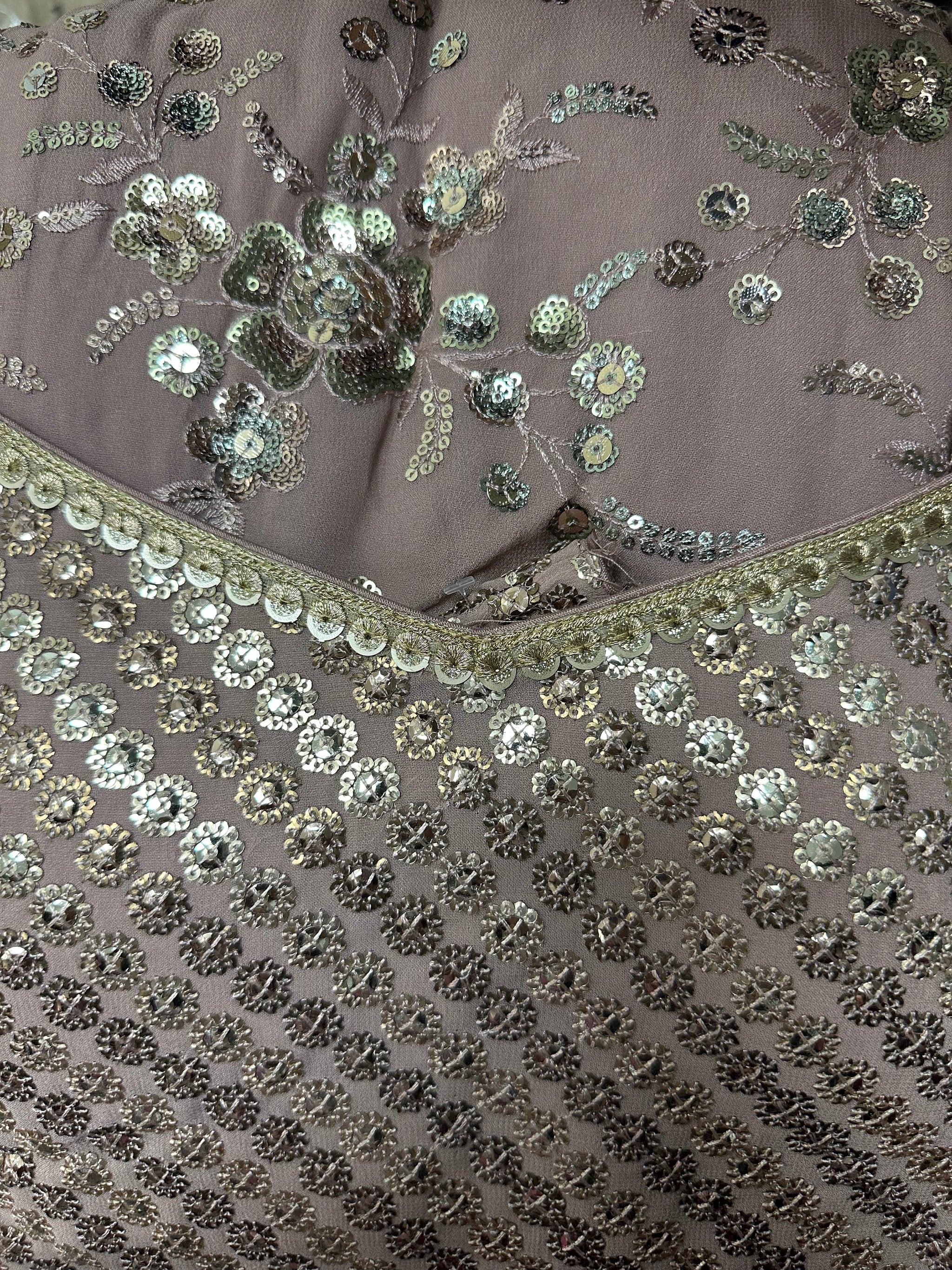 Heavy Sequence Emb Gharara Suit