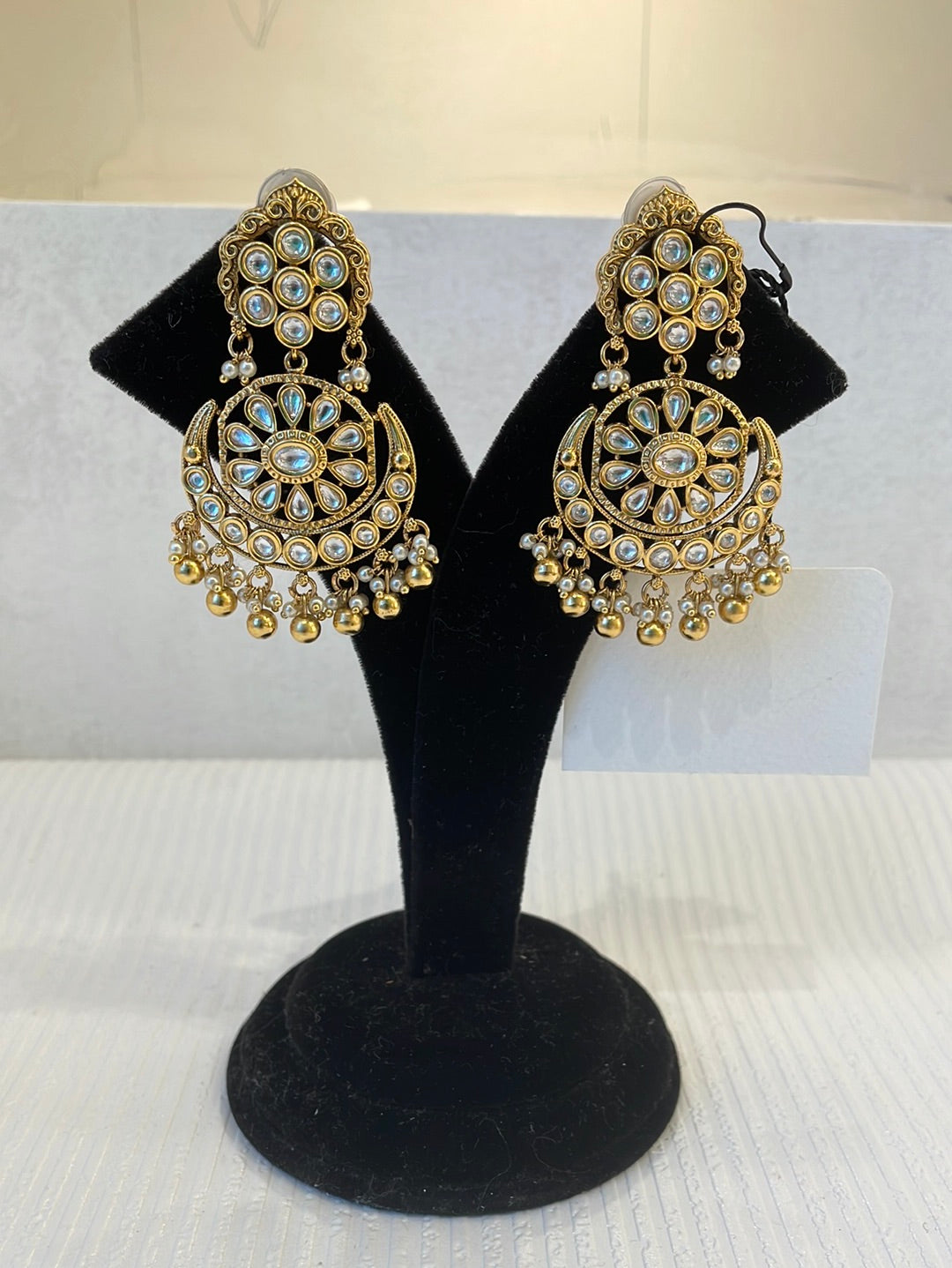 Ethnic Gold Plated Earrings