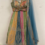 Colourful Embroidered Lehenga