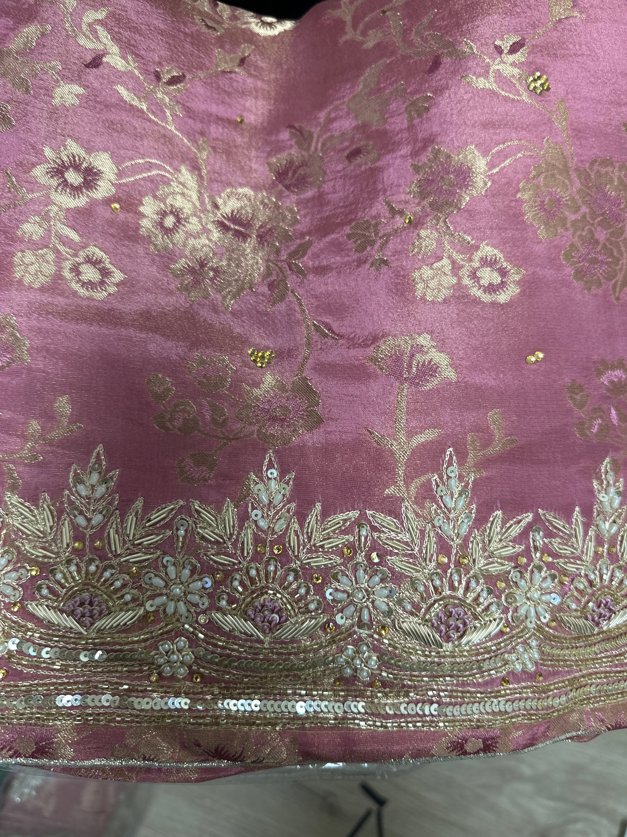 Banarasi Unstitched Suit