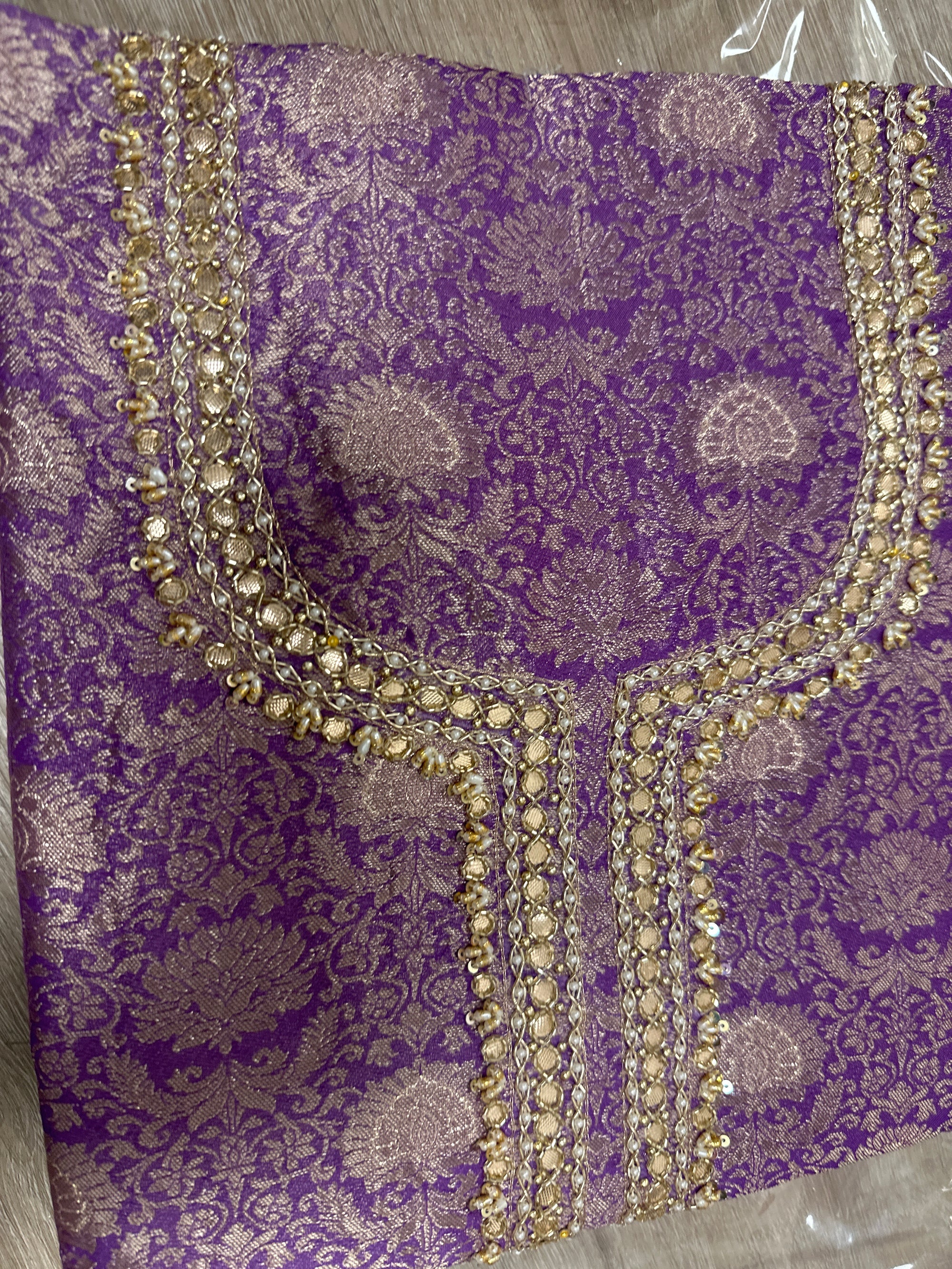 Tissue Banarasi Unstitched Suit