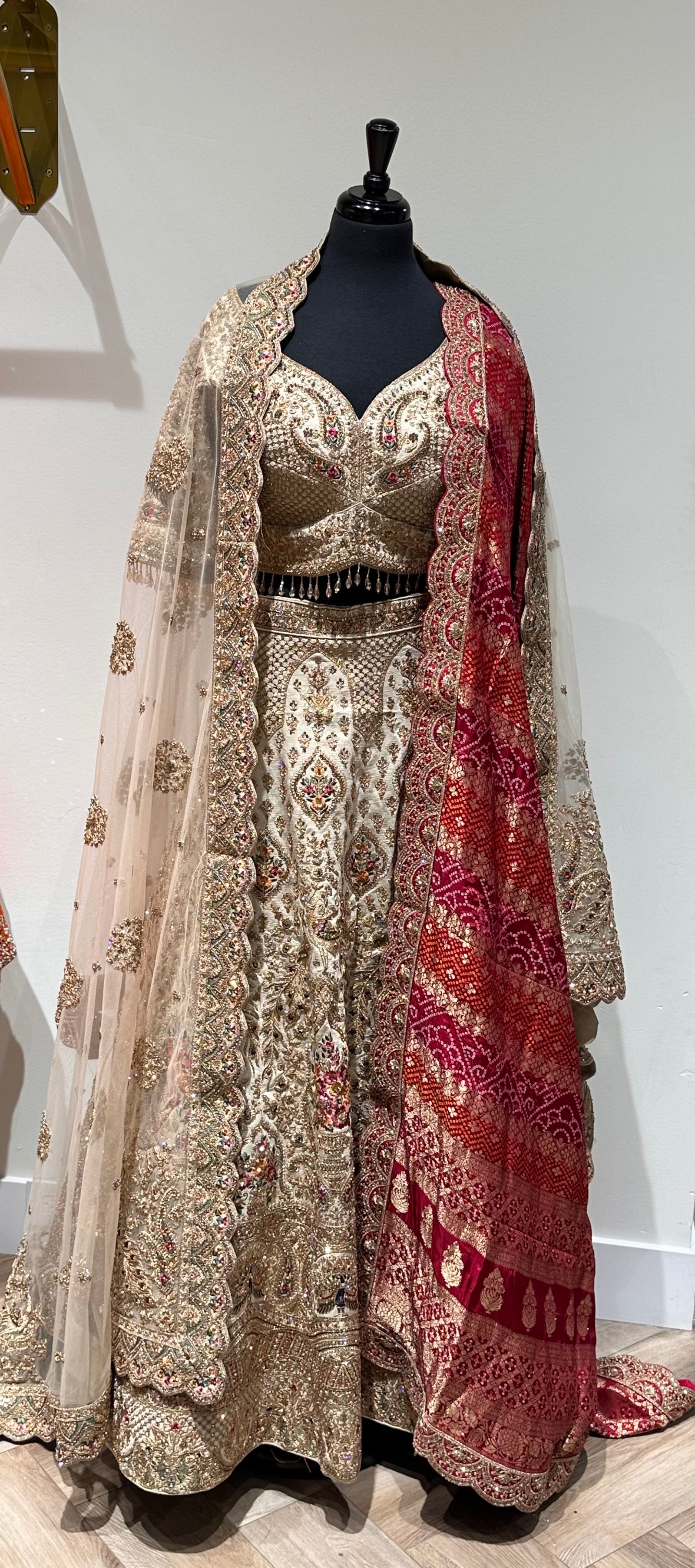 Radiant Lehenga Set with Double Dupatta