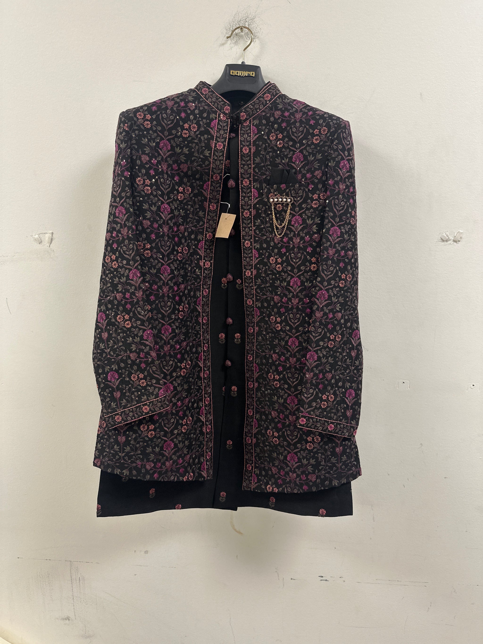 Floral Threadwork Sherwani