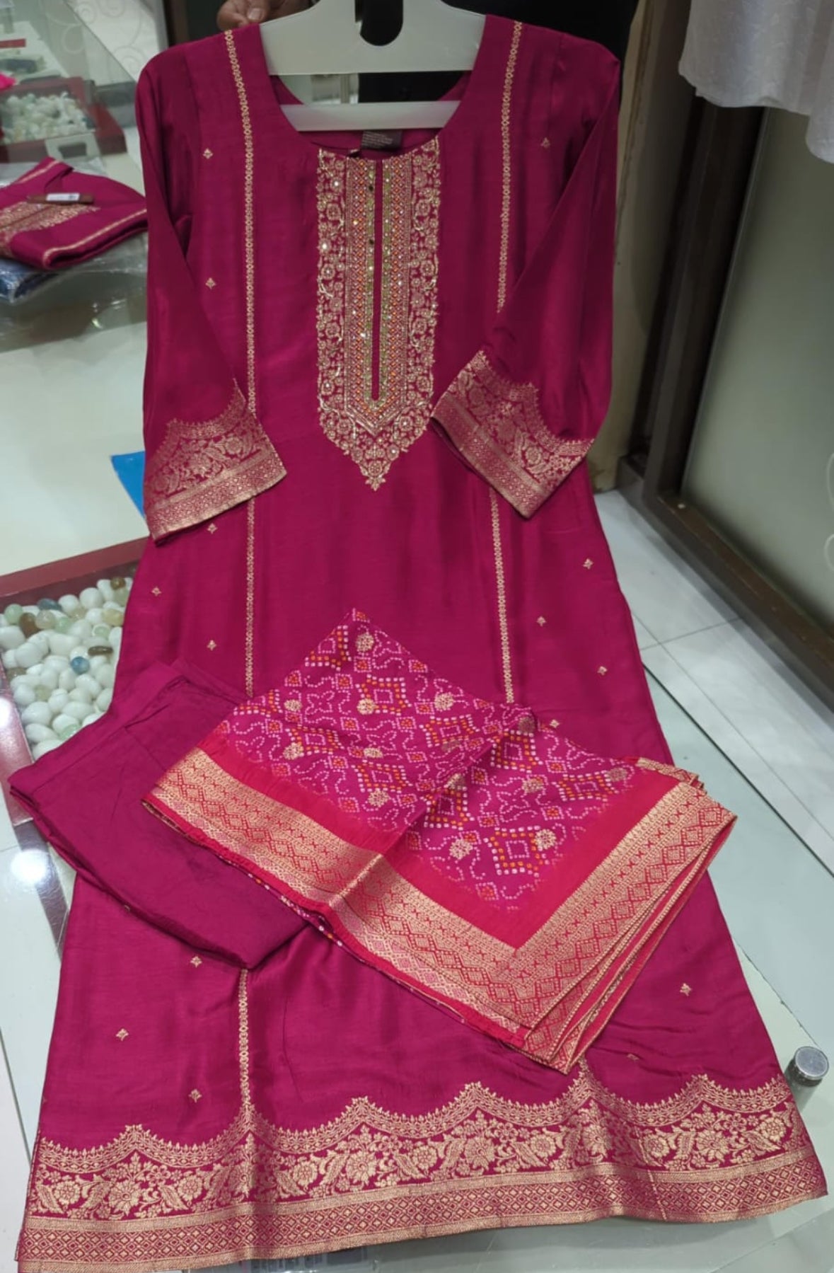 Beautiful Banarsi Pant suit