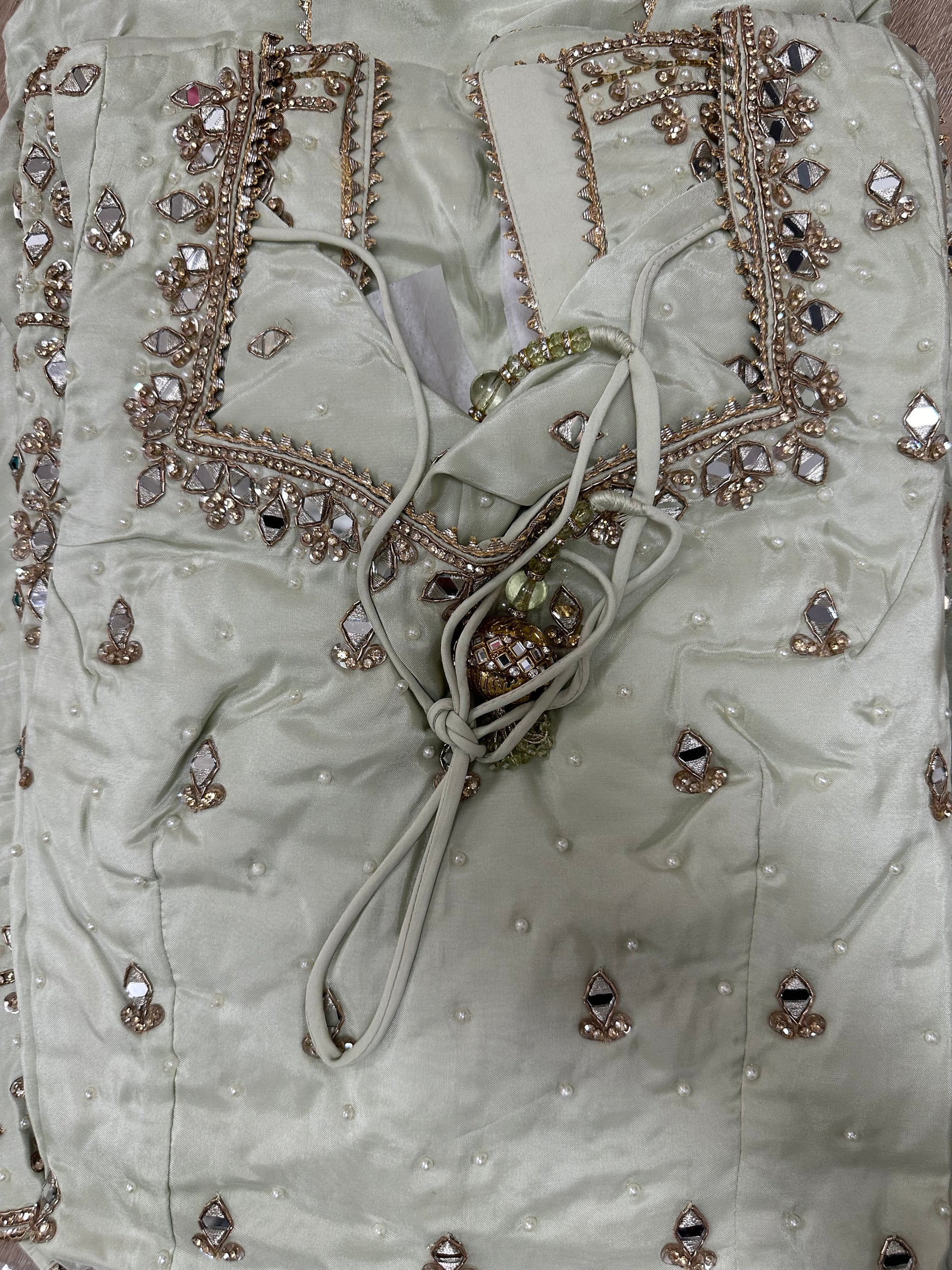 Mirror Motifs Sharara Suit