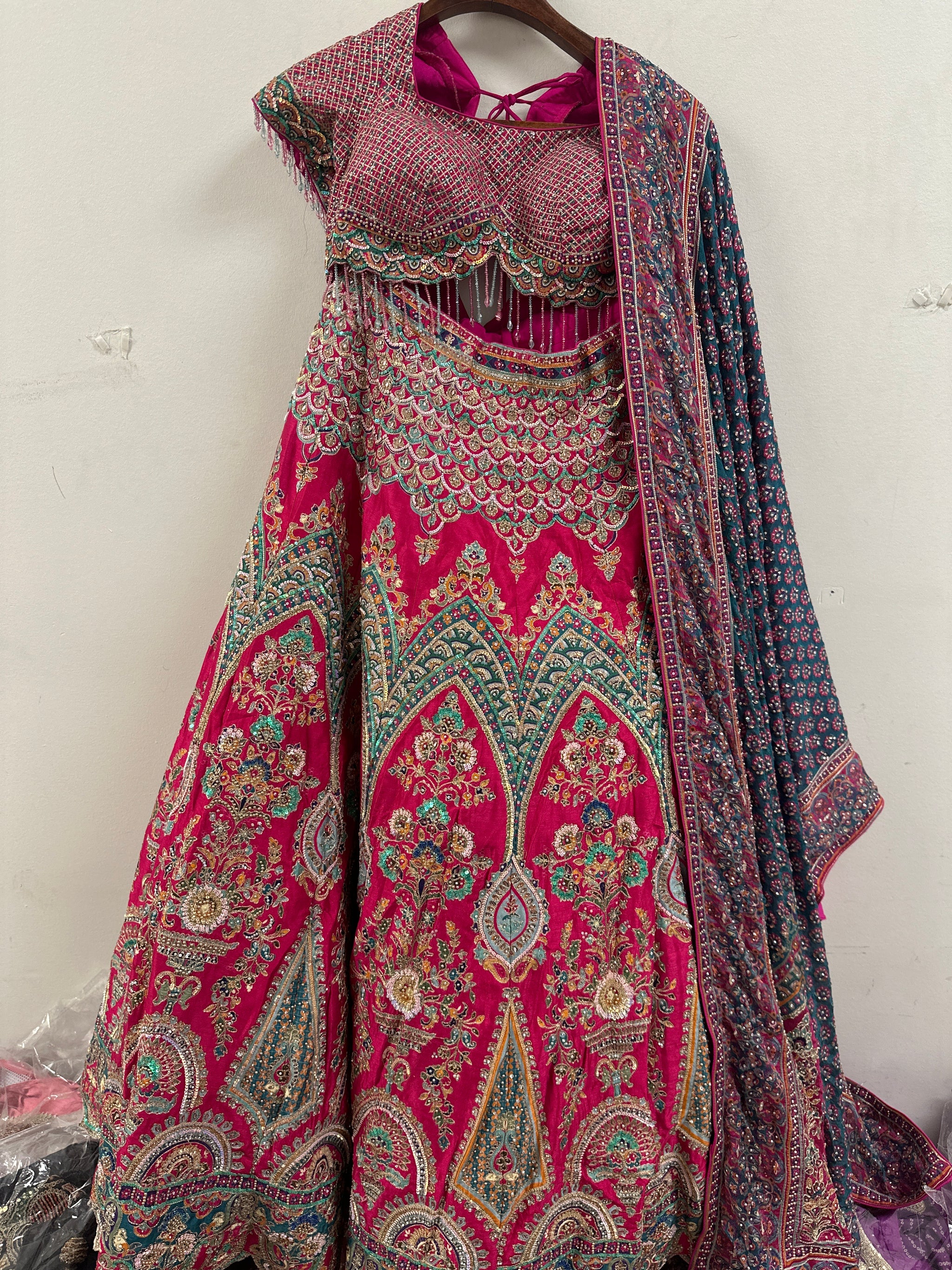 Vibrant Jaggo Lehenga