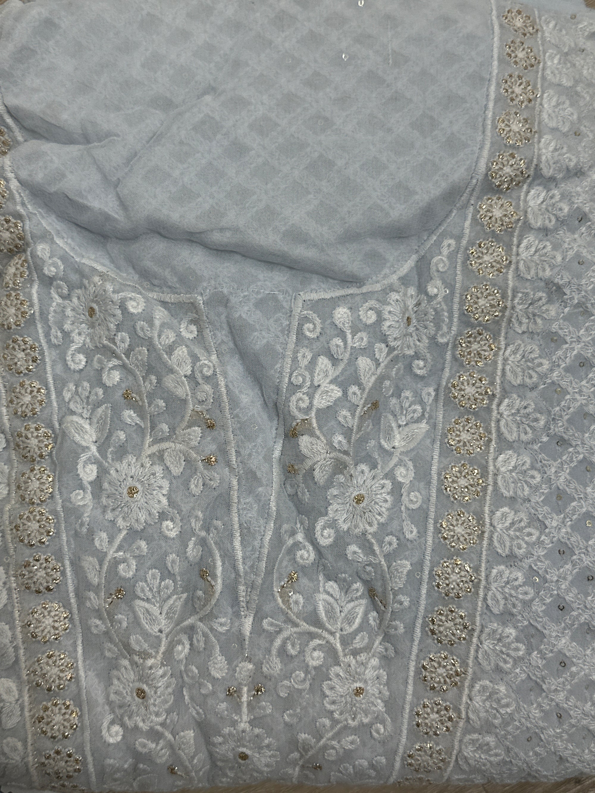 Chikankari Unstitched Suits